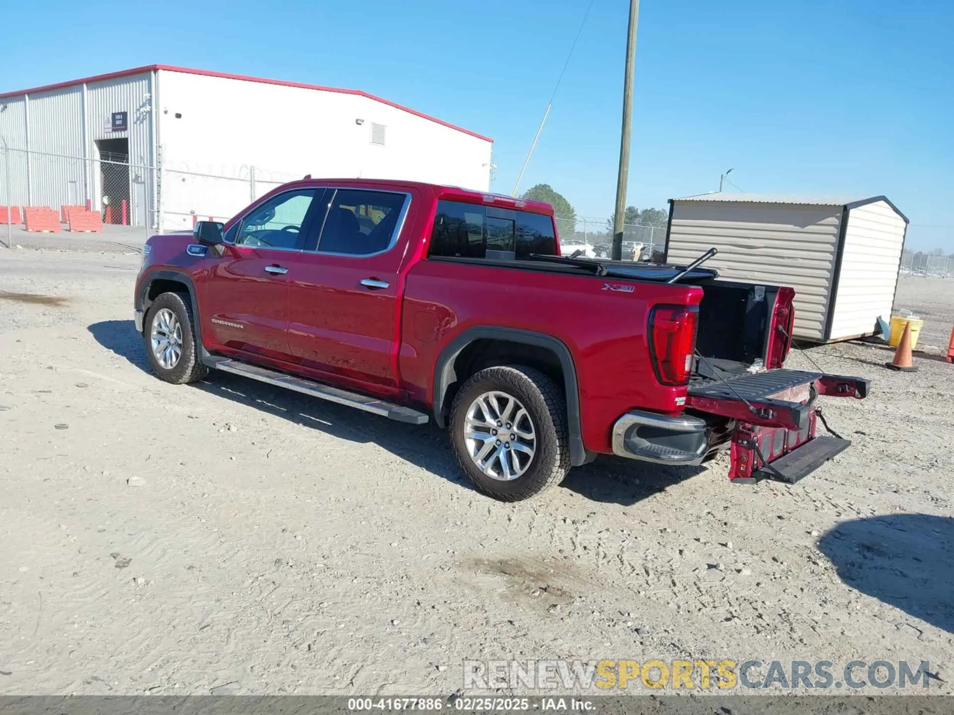 3 fotografías del automóvil dañado 3GTU9DET9LG287470 GMC SIERRA 1500 2020
