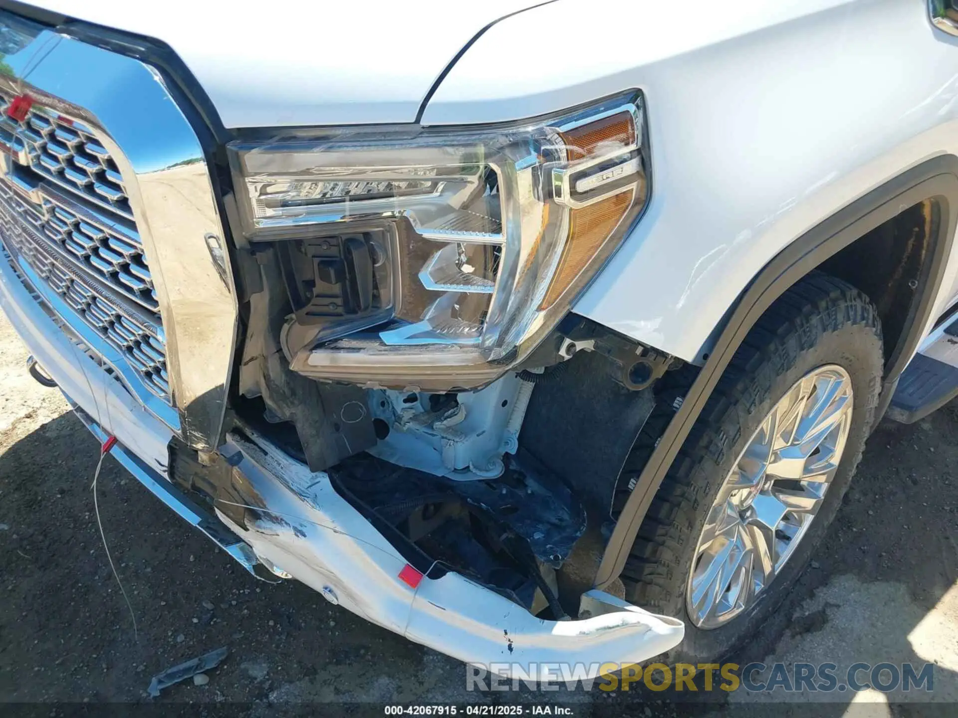 18 fotografías del automóvil dañado 3GTU9FET3LG282311 GMC SIERRA 1500 2020