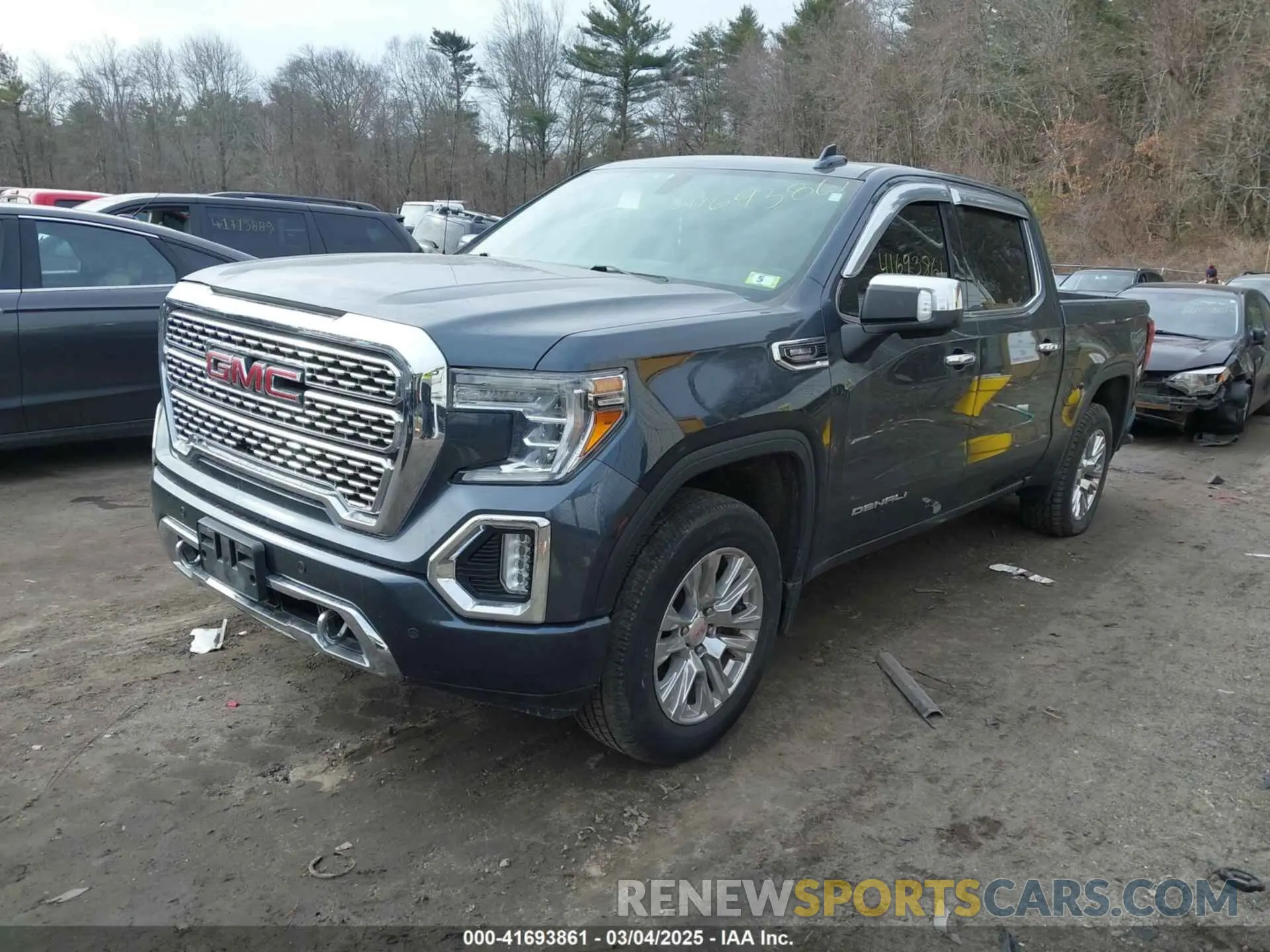 2 fotografías del automóvil dañado 3GTU9FET7LG224315 GMC SIERRA 1500 2020