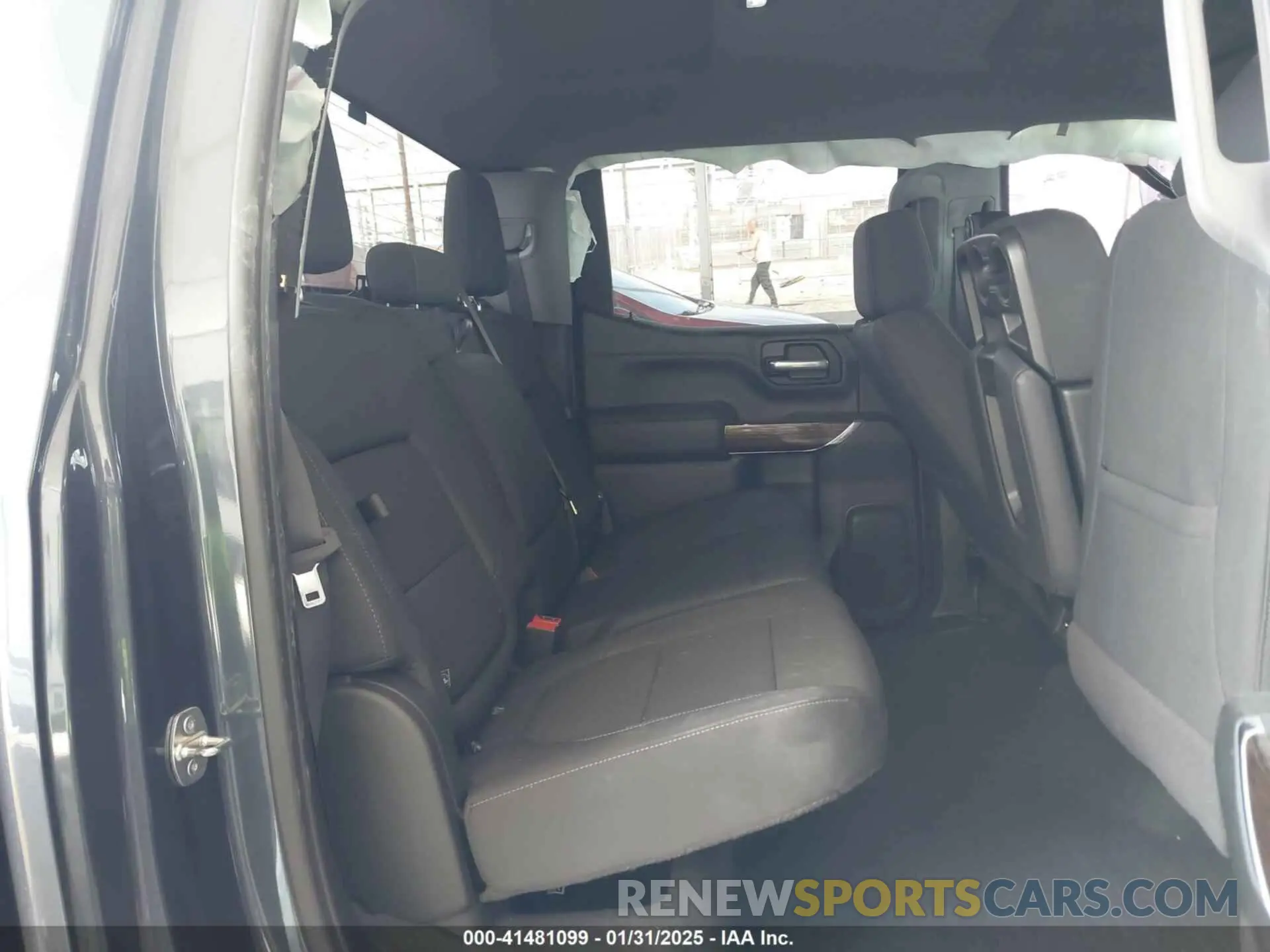 8 fotografías del automóvil dañado 1GTP8CED1MZ265581 GMC SIERRA 1500 2021