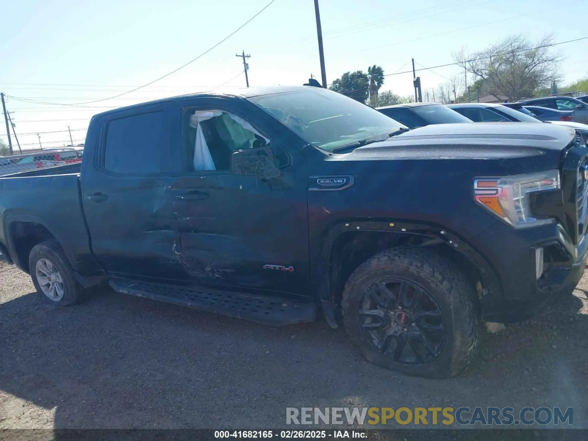 13 fotografías del automóvil dañado 1GTP9EED3MZ281368 GMC SIERRA 1500 2021