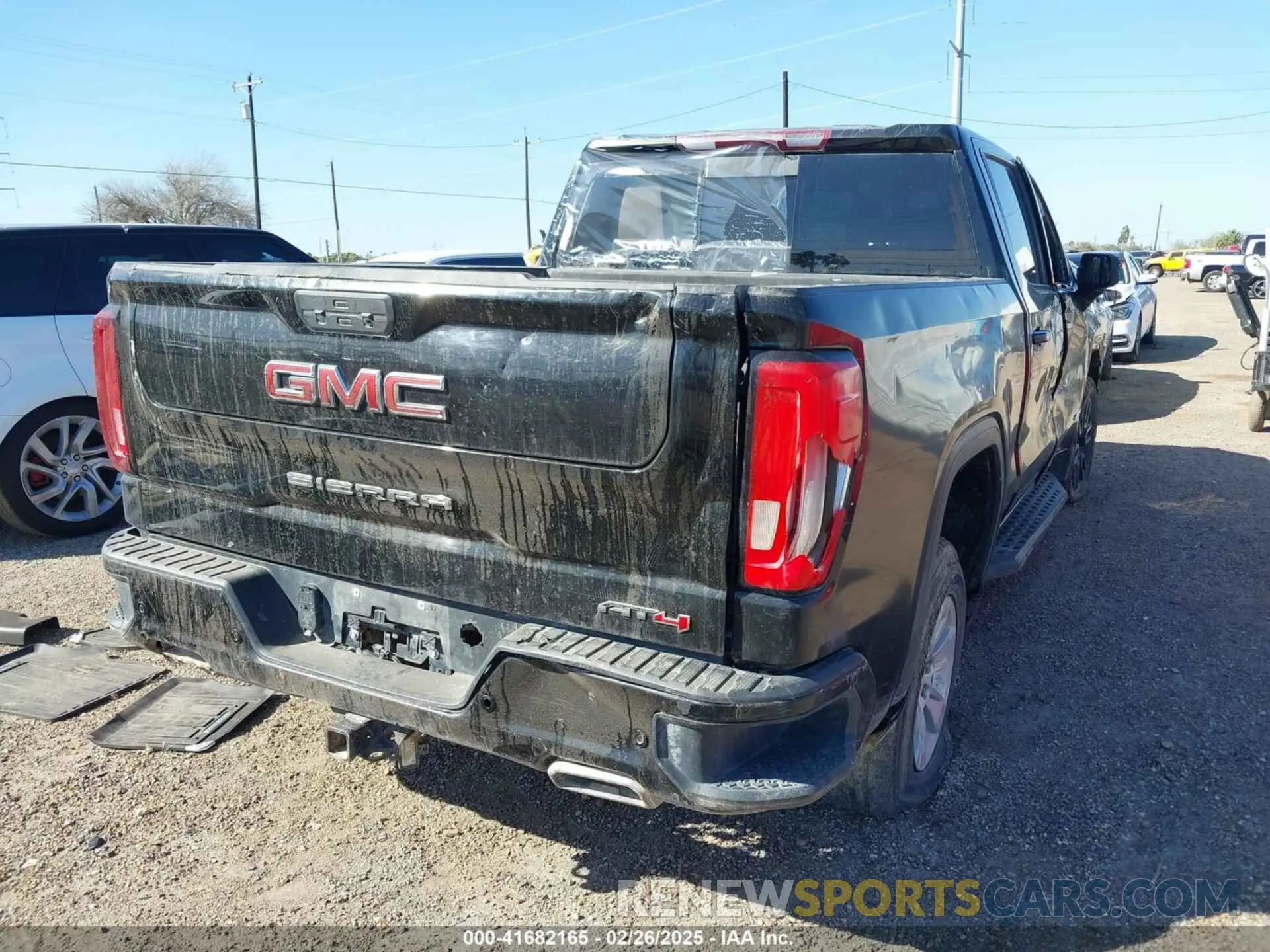 4 fotografías del automóvil dañado 1GTP9EED3MZ281368 GMC SIERRA 1500 2021