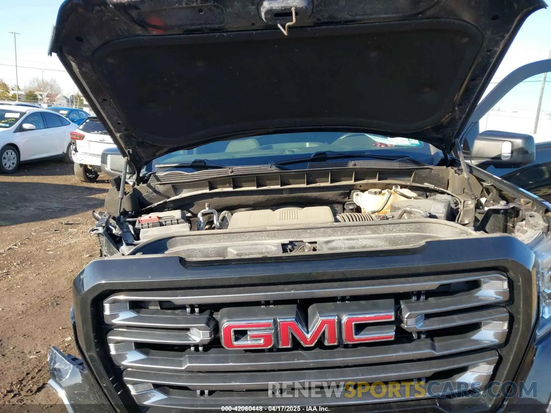 10 fotografías del automóvil dañado 1GTP9EED4MZ442438 GMC SIERRA 1500 2021