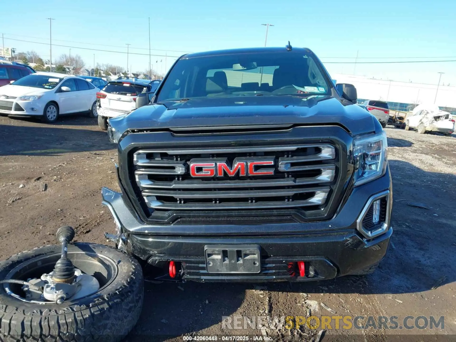 12 fotografías del automóvil dañado 1GTP9EED4MZ442438 GMC SIERRA 1500 2021