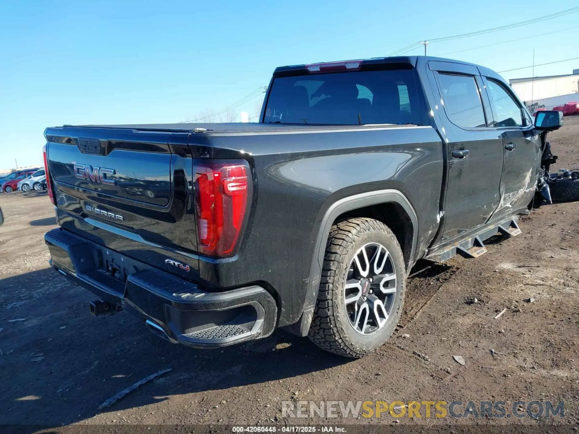 4 fotografías del automóvil dañado 1GTP9EED4MZ442438 GMC SIERRA 1500 2021
