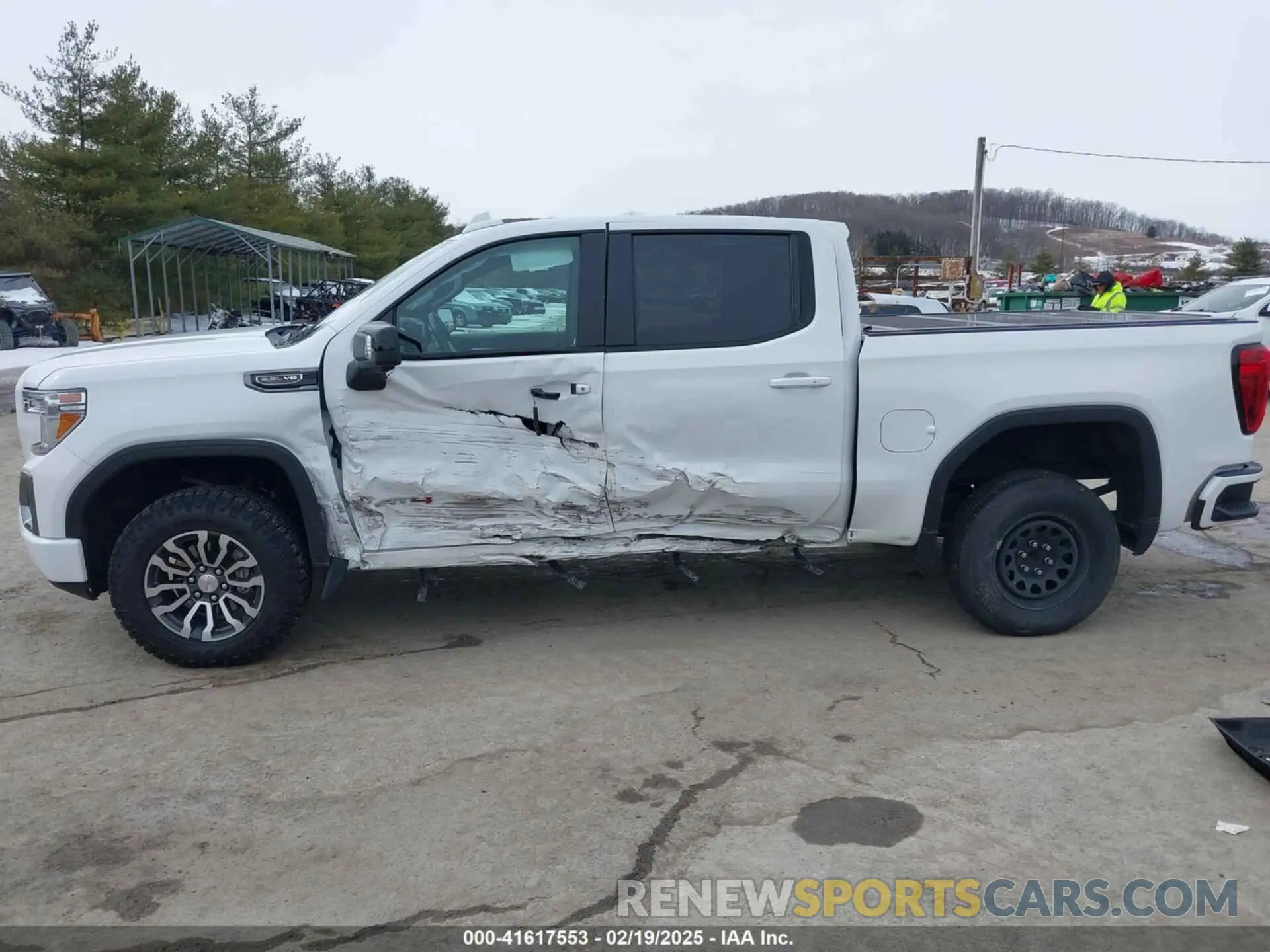 15 fotografías del automóvil dañado 1GTP9EED9MZ254983 GMC SIERRA 1500 2021