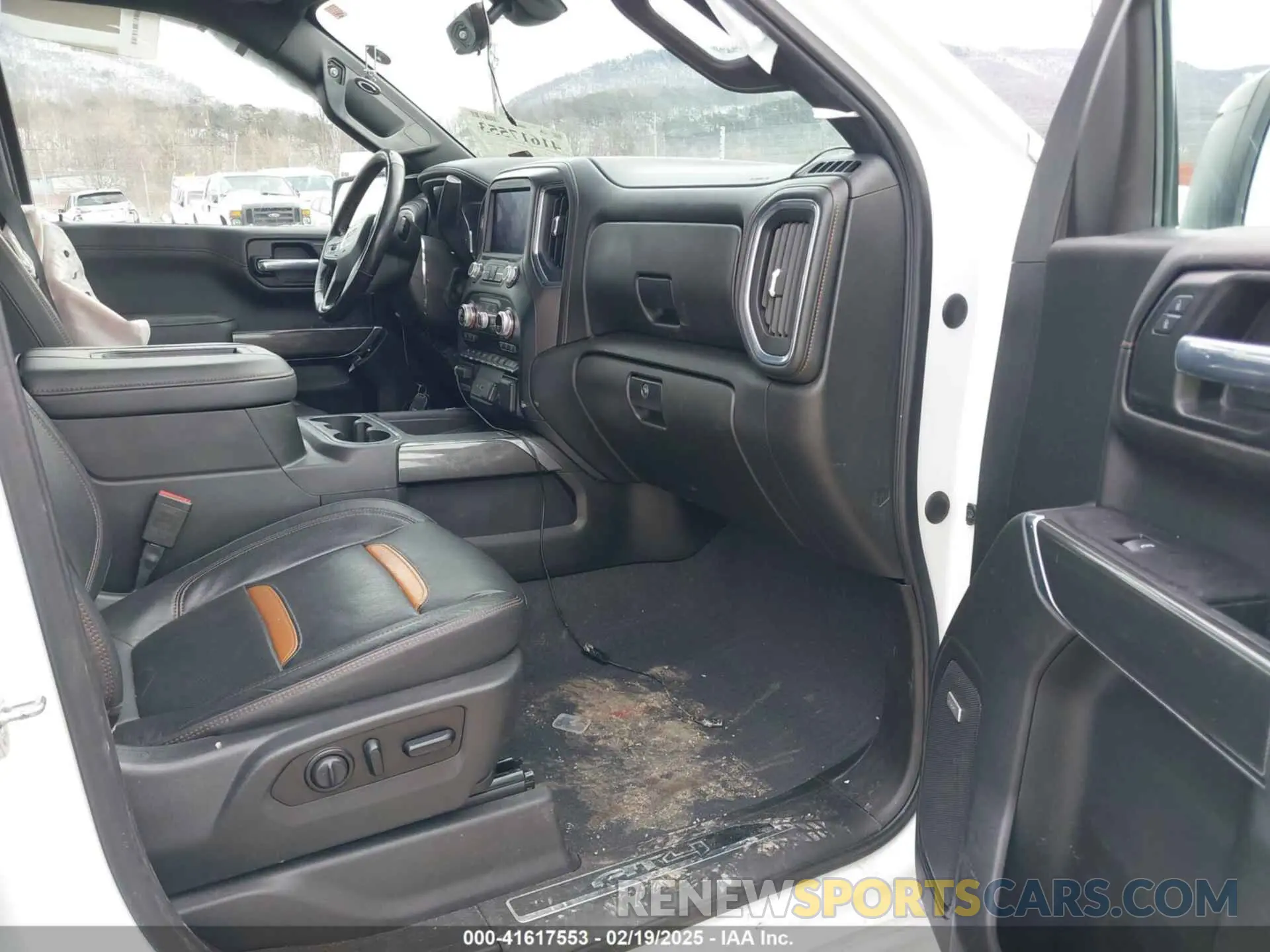 5 fotografías del automóvil dañado 1GTP9EED9MZ254983 GMC SIERRA 1500 2021