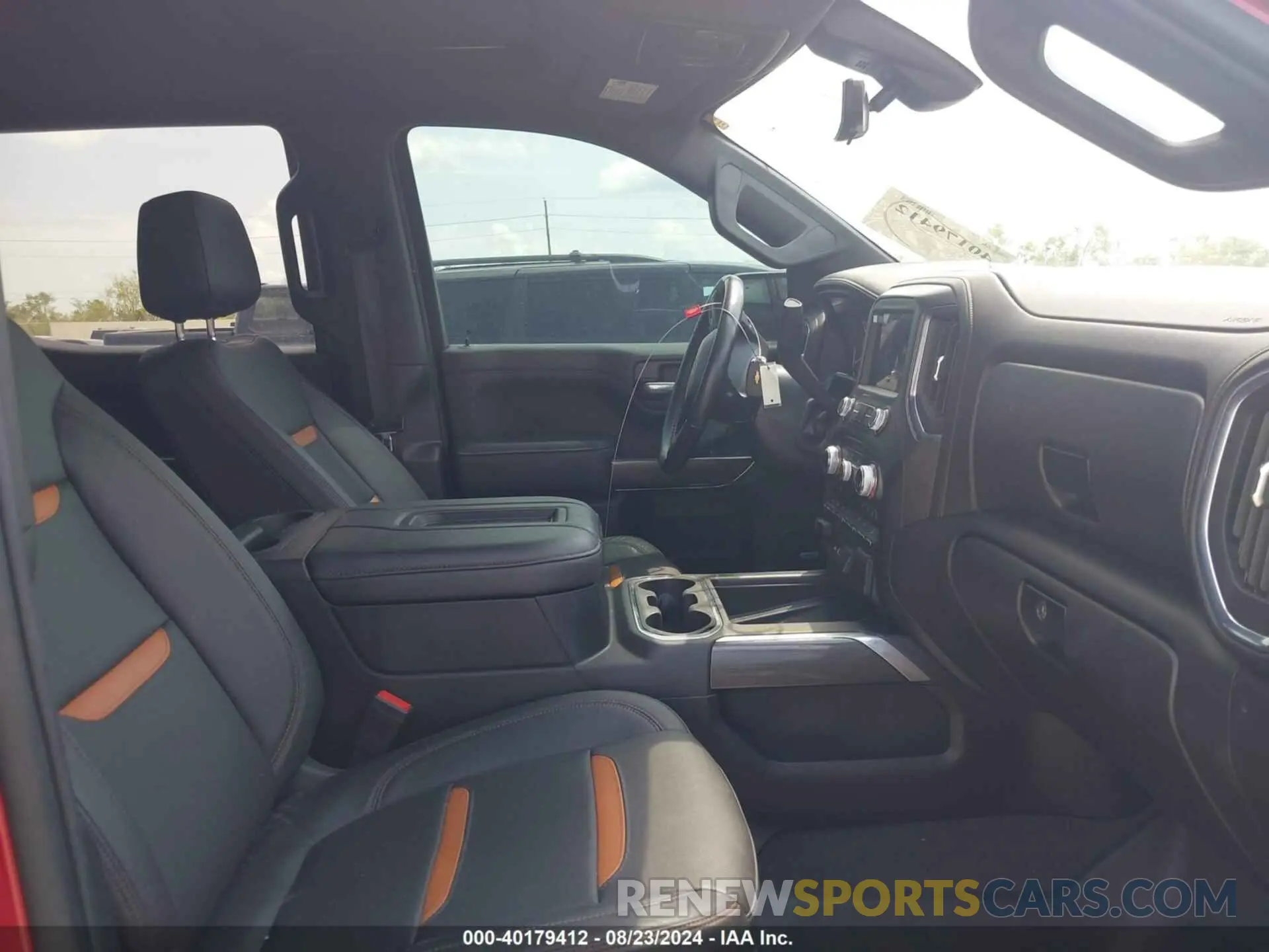 5 fotografías del automóvil dañado 1GTP9EEL0MZ284638 GMC SIERRA 1500 2021
