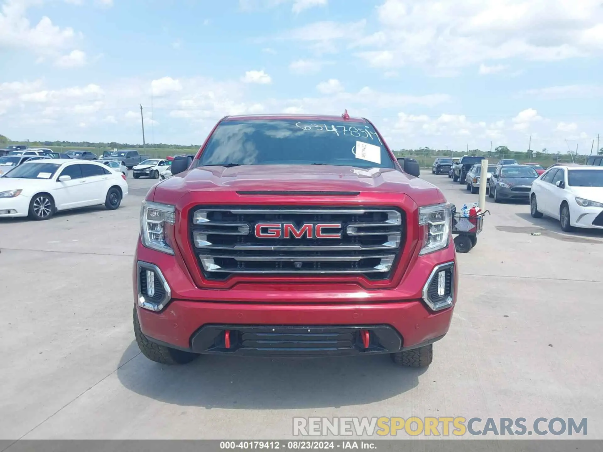 6 fotografías del automóvil dañado 1GTP9EEL0MZ284638 GMC SIERRA 1500 2021