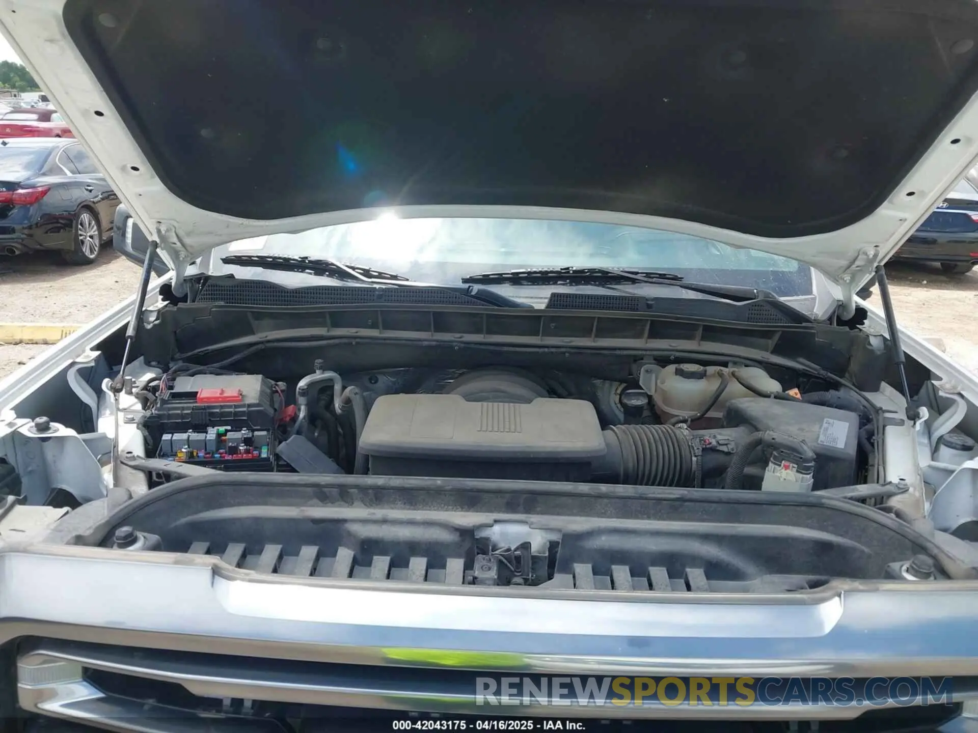 10 fotografías del automóvil dañado 1GTP9EEL1MZ331840 GMC SIERRA 1500 2021