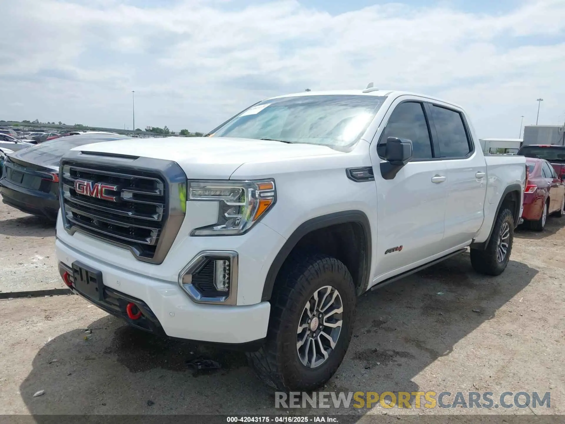 2 fotografías del automóvil dañado 1GTP9EEL1MZ331840 GMC SIERRA 1500 2021