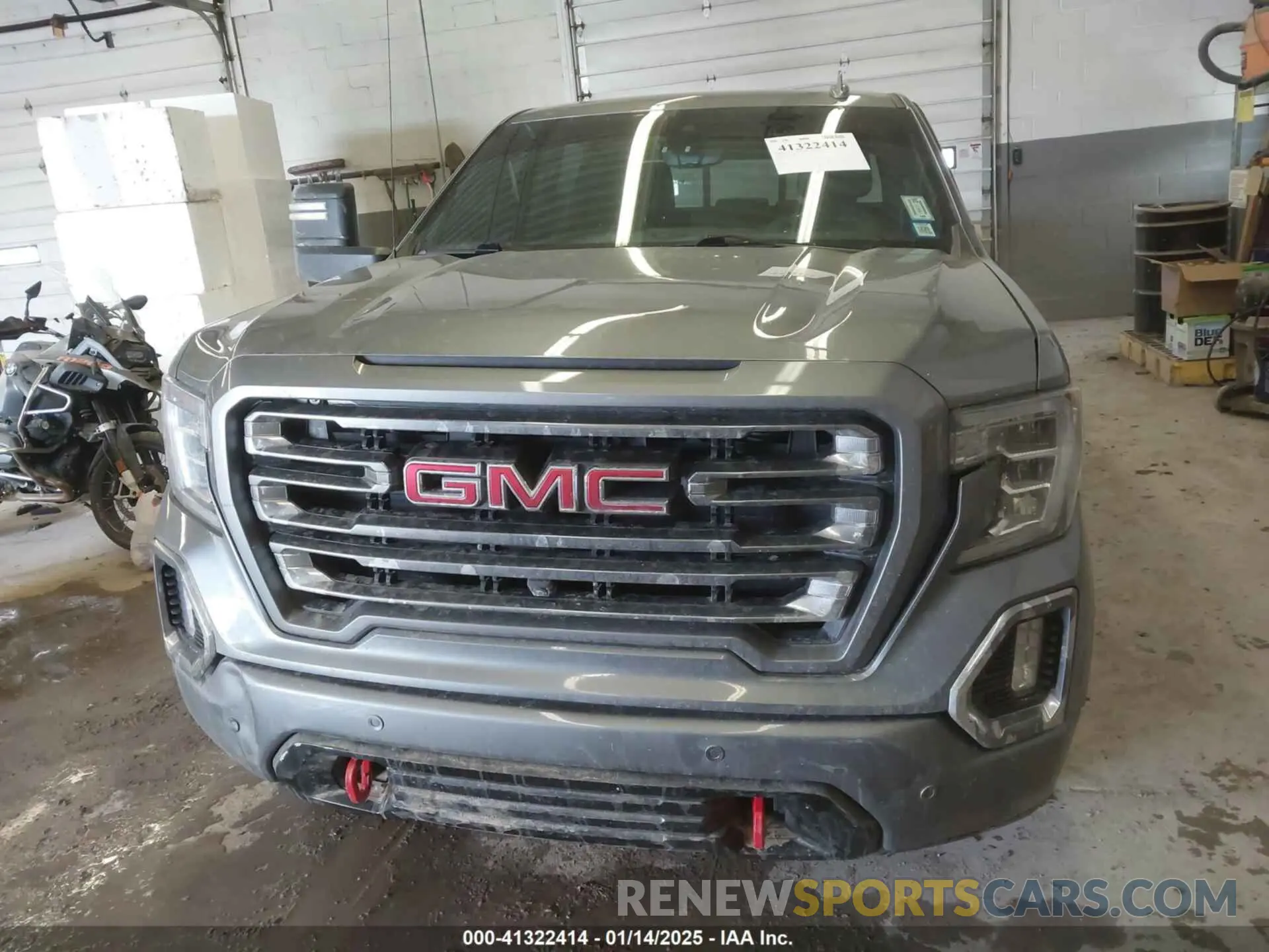 12 fotografías del automóvil dañado 1GTP9EEL6MZ105647 GMC SIERRA 1500 2021