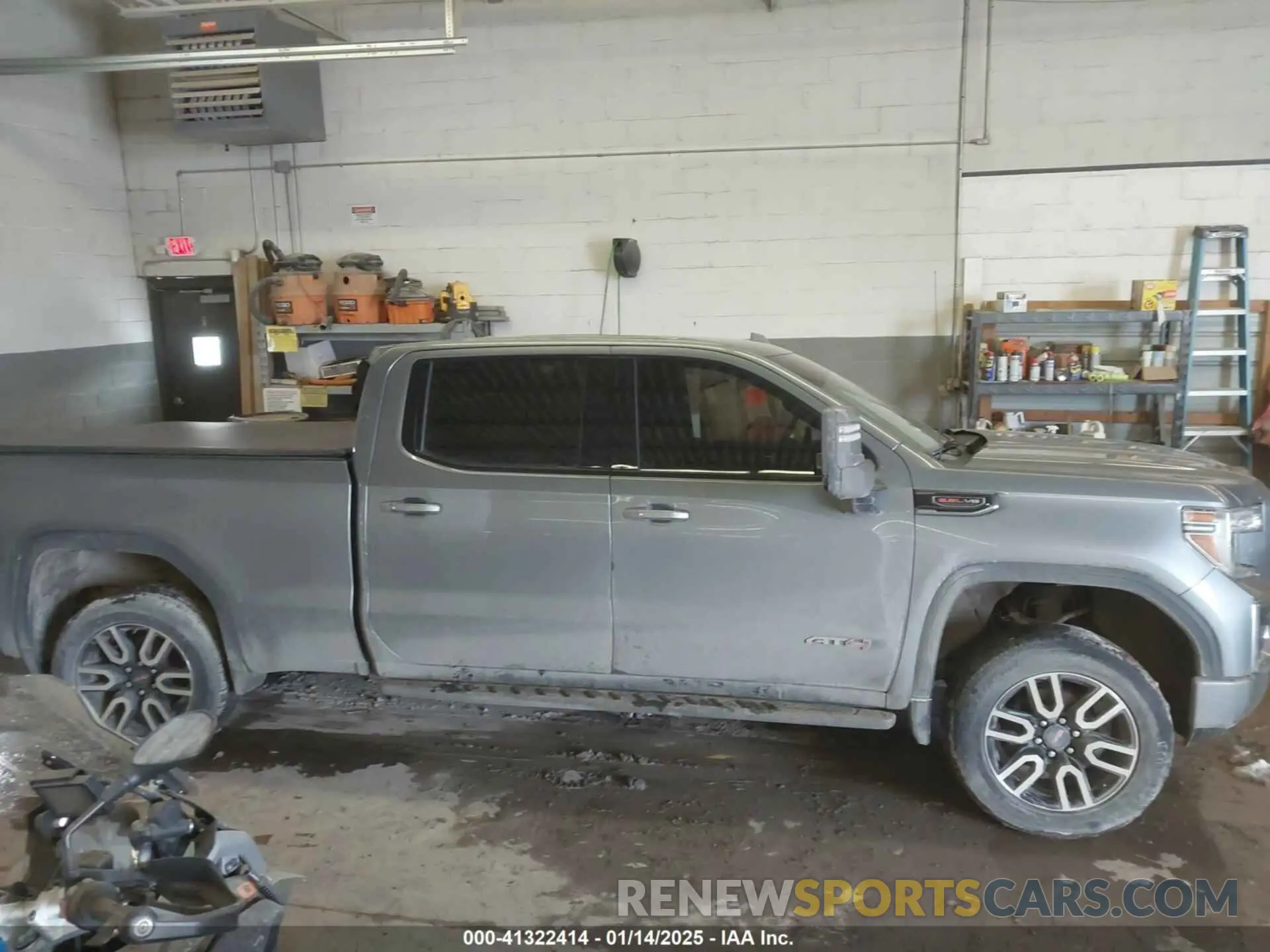 13 fotografías del automóvil dañado 1GTP9EEL6MZ105647 GMC SIERRA 1500 2021