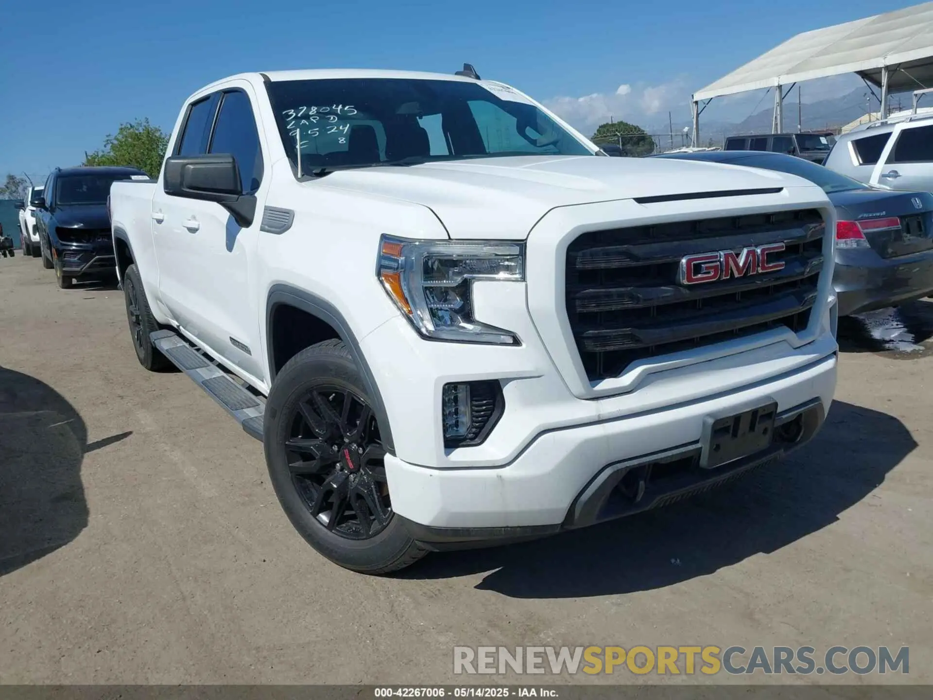 1 fotografías del automóvil dañado 1GTR8CEK6MZ225326 GMC SIERRA 1500 2021