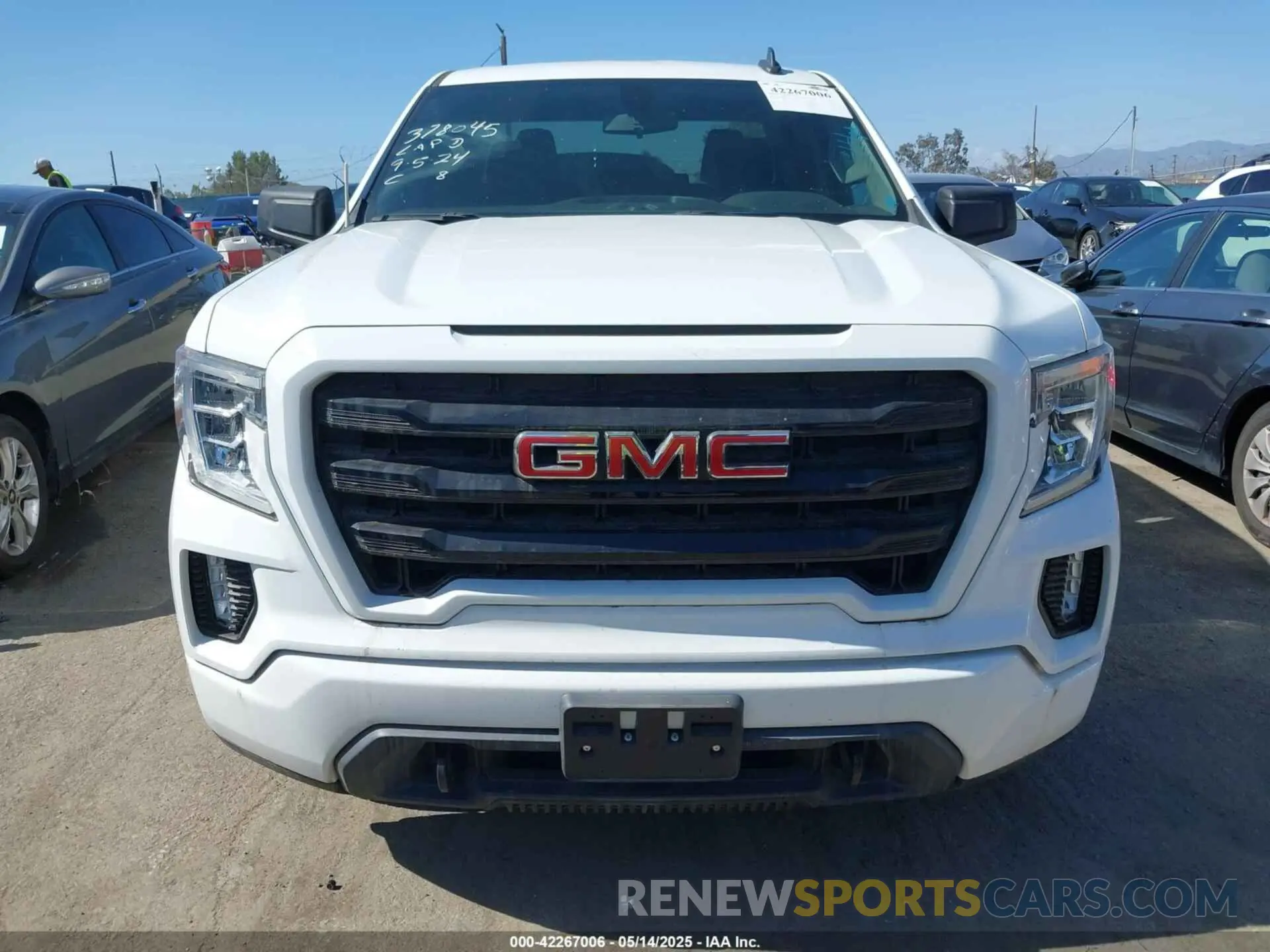 6 fotografías del automóvil dañado 1GTR8CEK6MZ225326 GMC SIERRA 1500 2021
