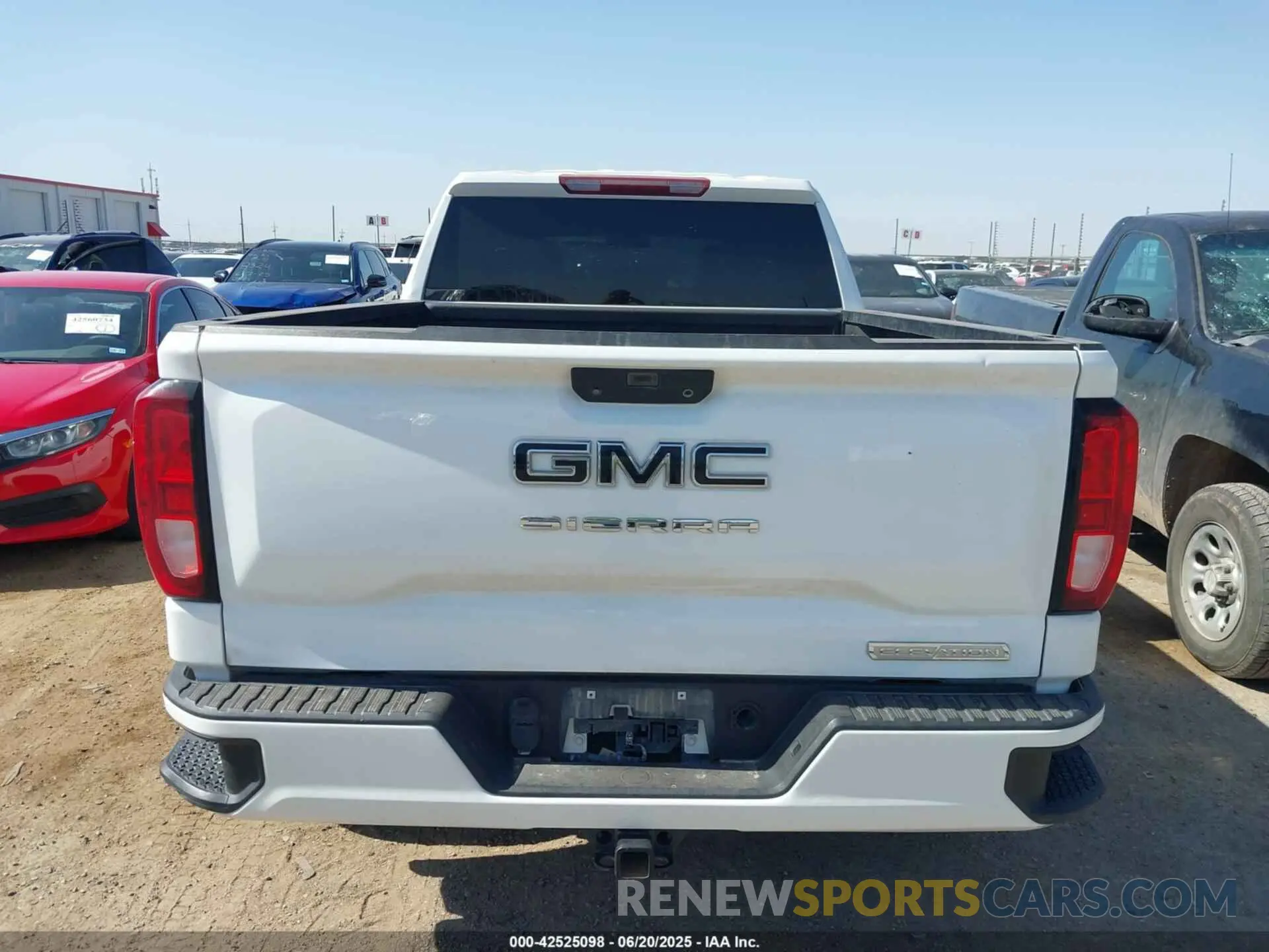 16 fotografías del automóvil dañado 1GTR9CED3MZ240235 GMC SIERRA 1500 2021