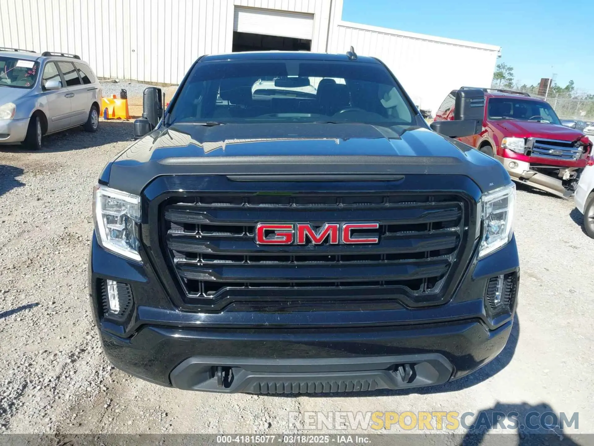 12 fotografías del automóvil dañado 1GTR9CED7MZ375590 GMC SIERRA 1500 2021