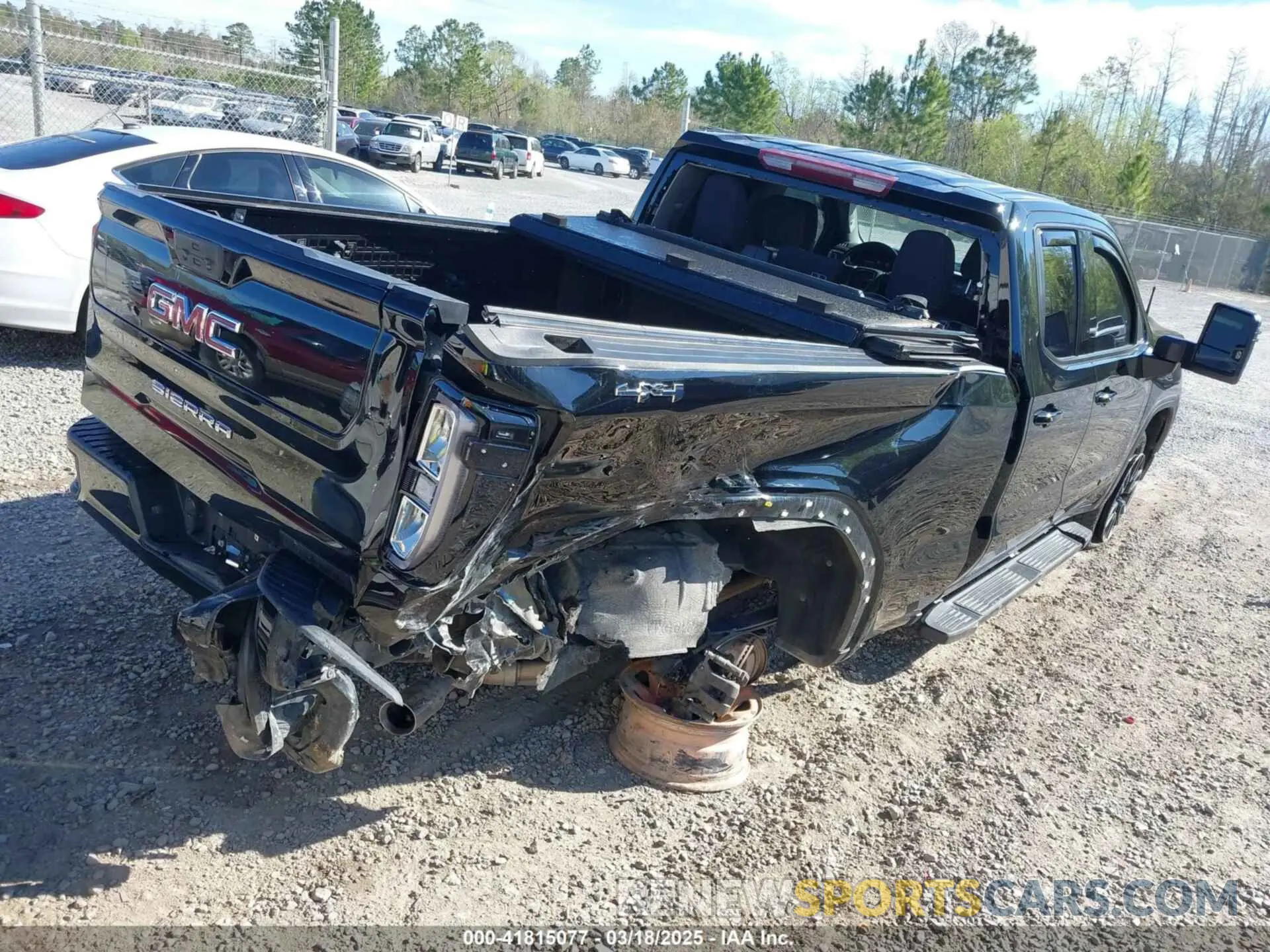 4 fotografías del automóvil dañado 1GTR9CED7MZ375590 GMC SIERRA 1500 2021