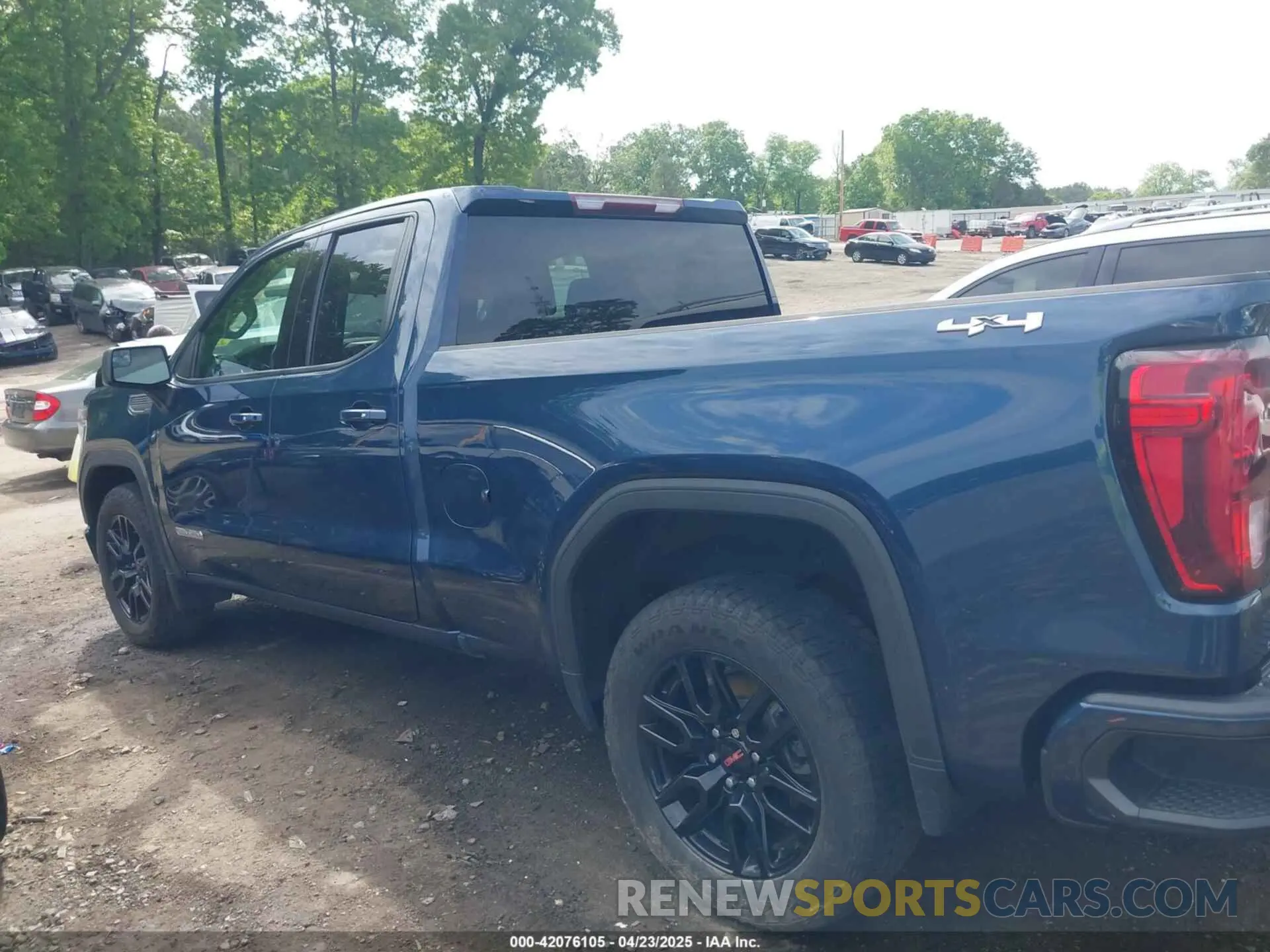 14 fotografías del automóvil dañado 1GTR9CEK7MZ166607 GMC SIERRA 1500 2021