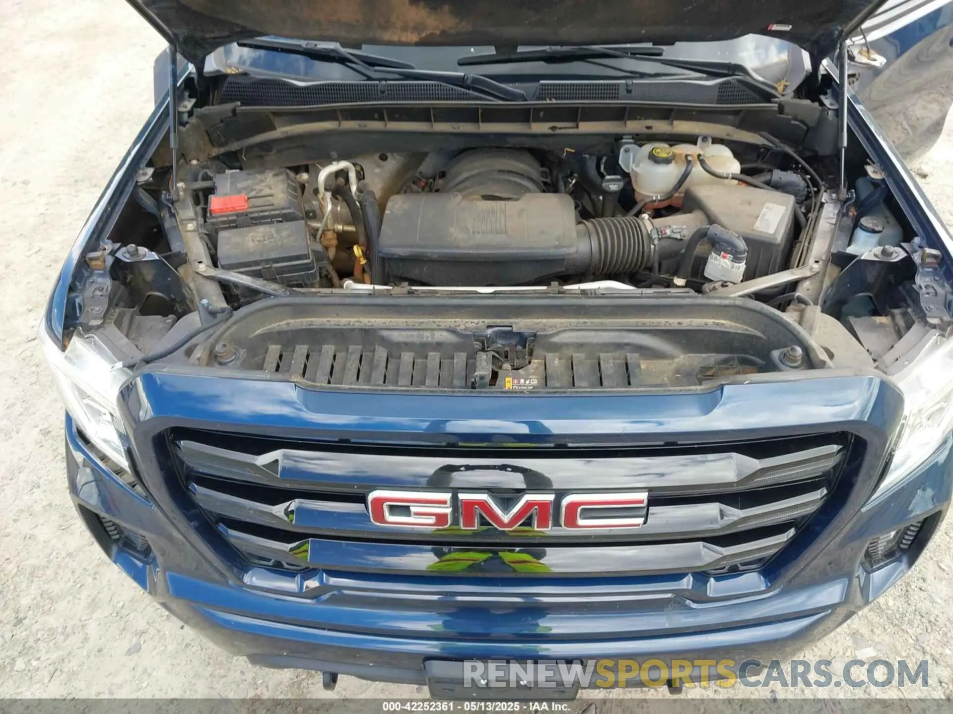 10 fotografías del automóvil dañado 1GTU9CED7MZ152072 GMC SIERRA 1500 2021