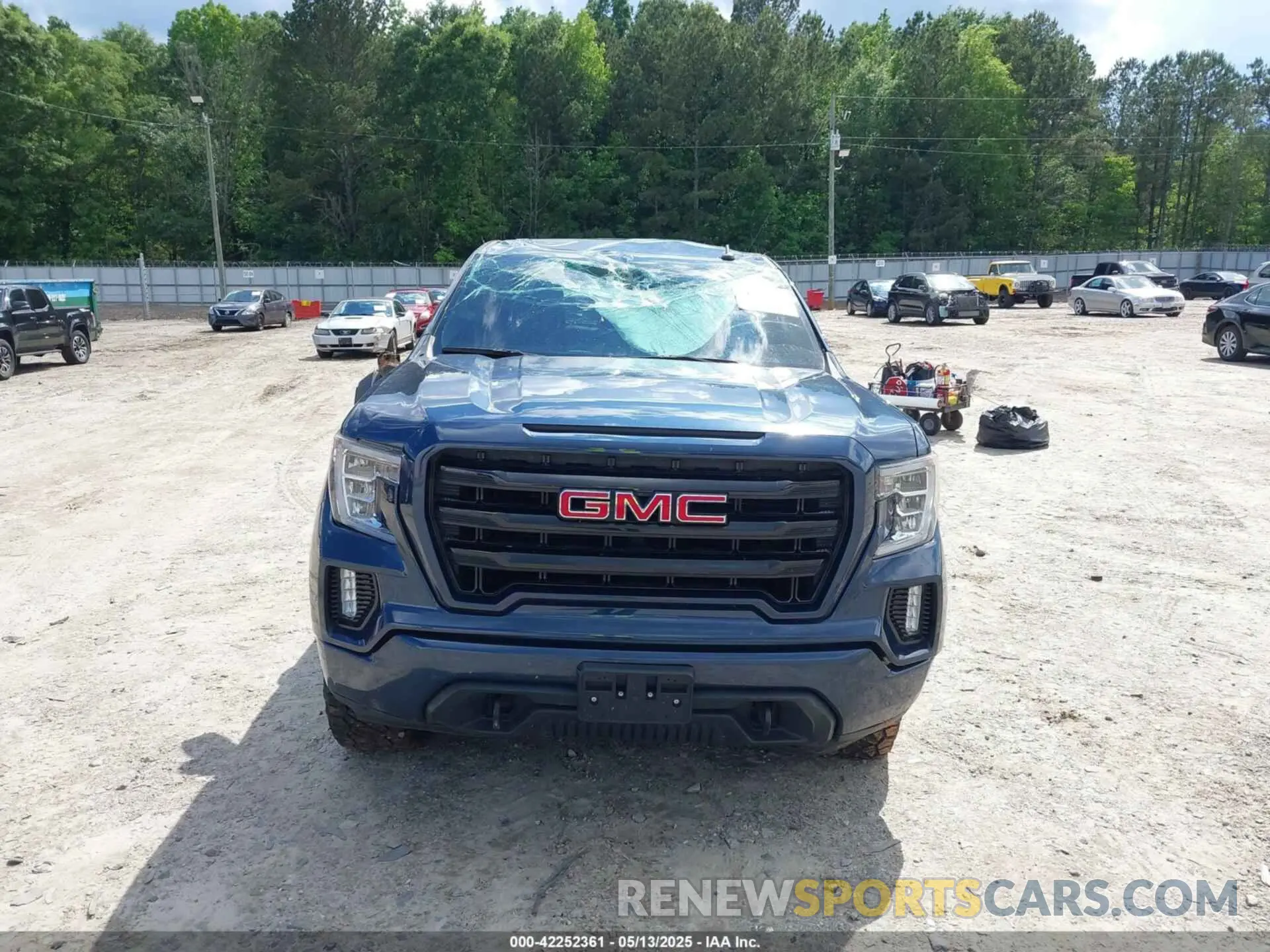 6 fotografías del automóvil dañado 1GTU9CED7MZ152072 GMC SIERRA 1500 2021