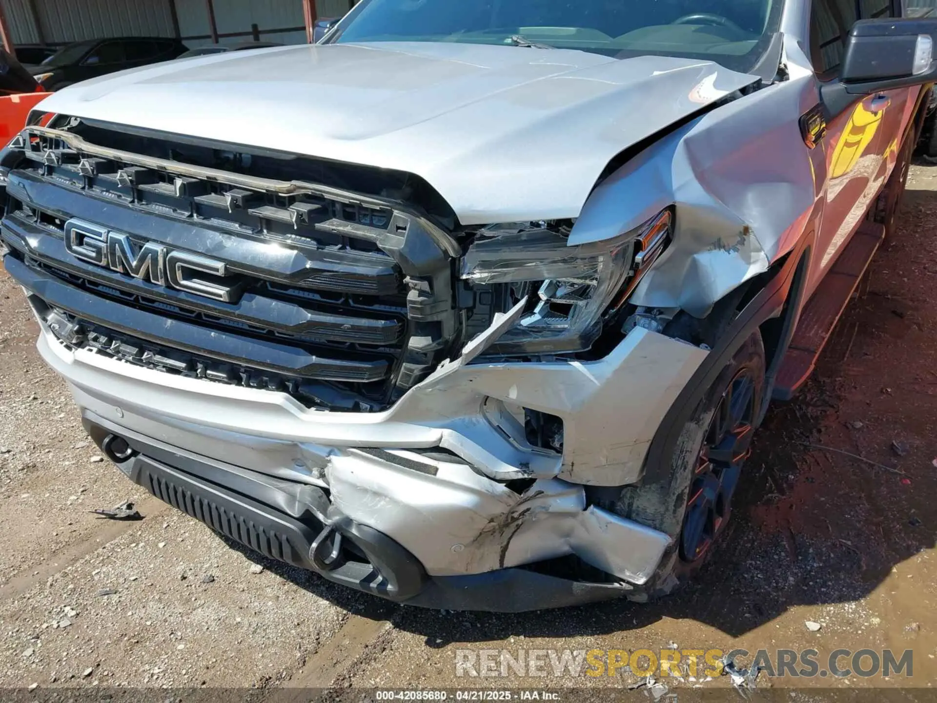 12 fotografías del automóvil dañado 1GTU9CEDXMZ141017 GMC SIERRA 1500 2021