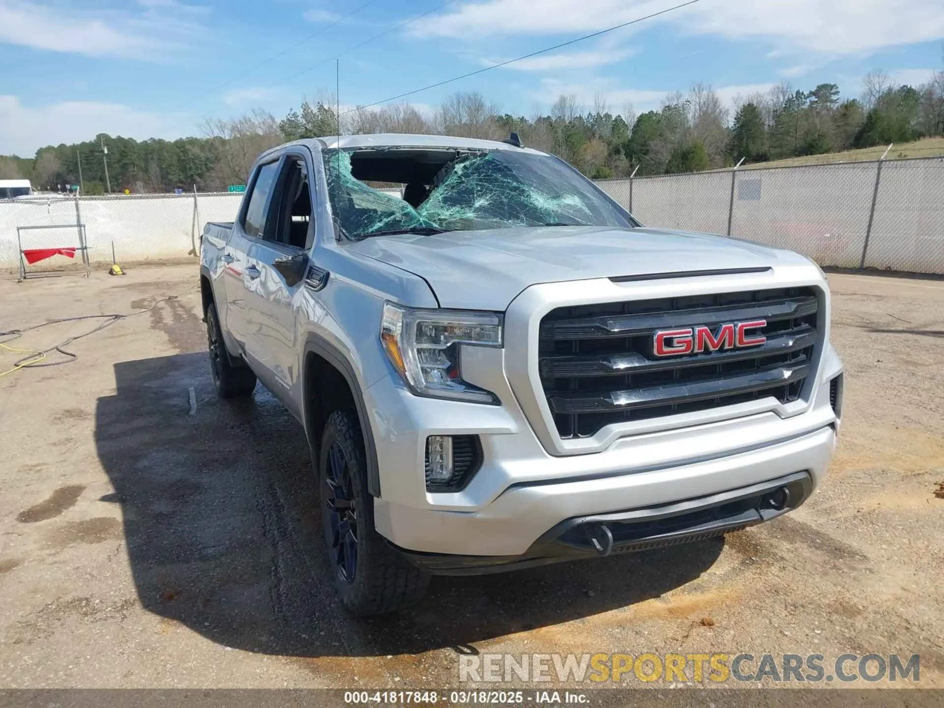 6 fotografías del automóvil dañado 1GTU9CET0MZ350838 GMC SIERRA 1500 2021