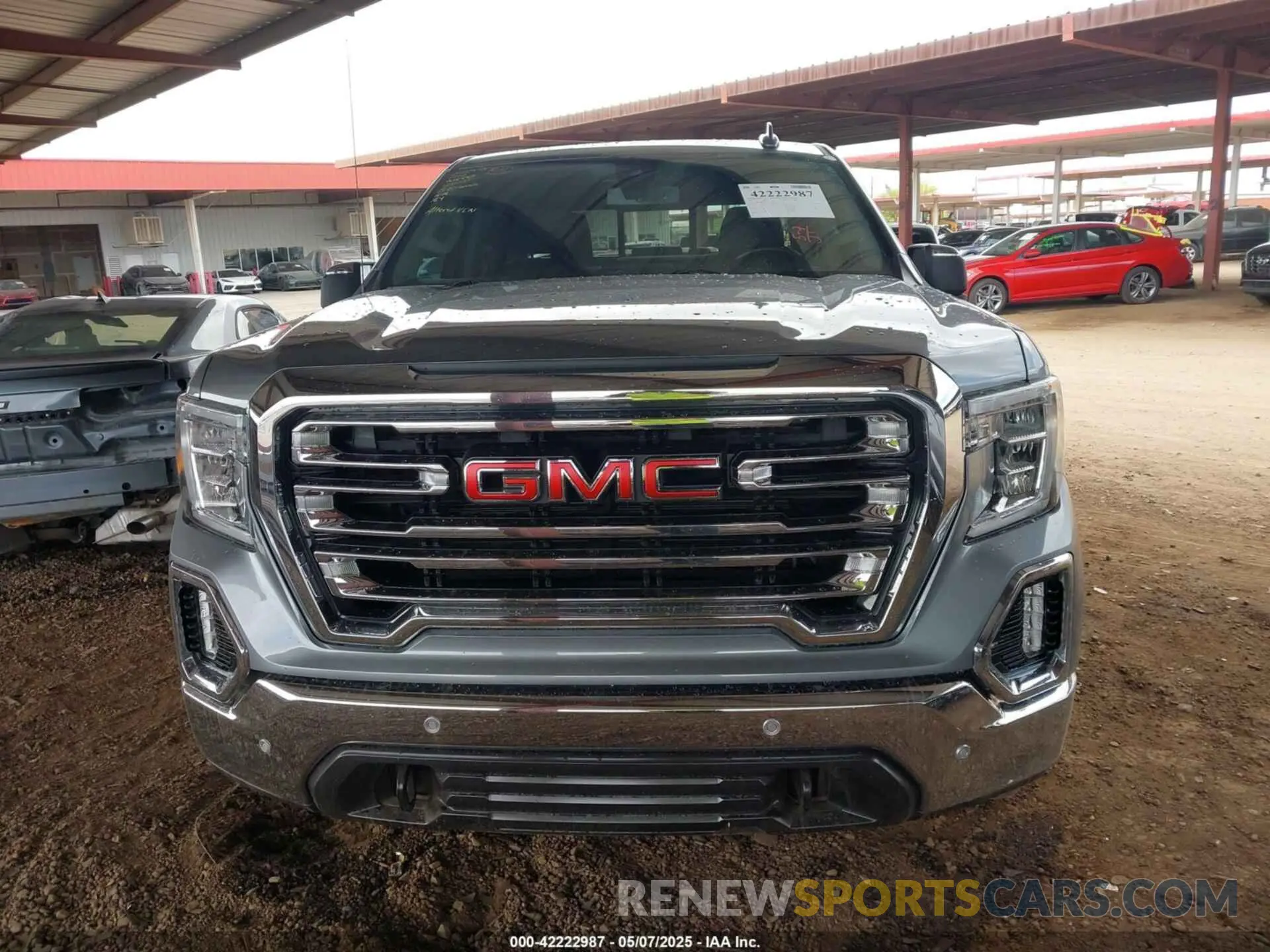 12 fotografías del automóvil dañado 1GTU9DED2MZ121365 GMC SIERRA 1500 2021