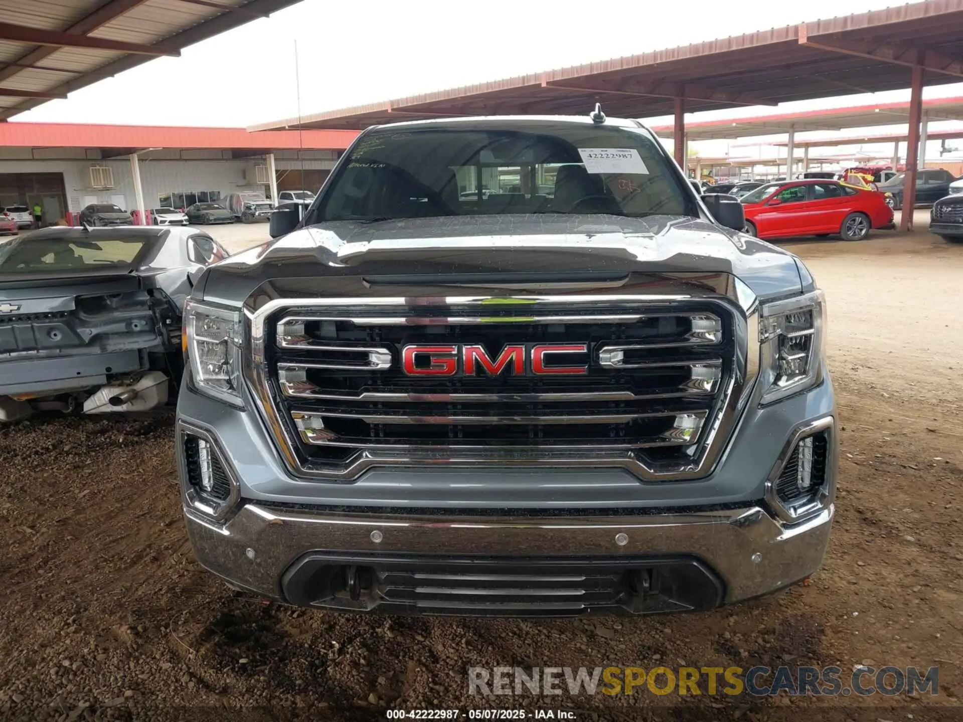 6 fotografías del automóvil dañado 1GTU9DED2MZ121365 GMC SIERRA 1500 2021