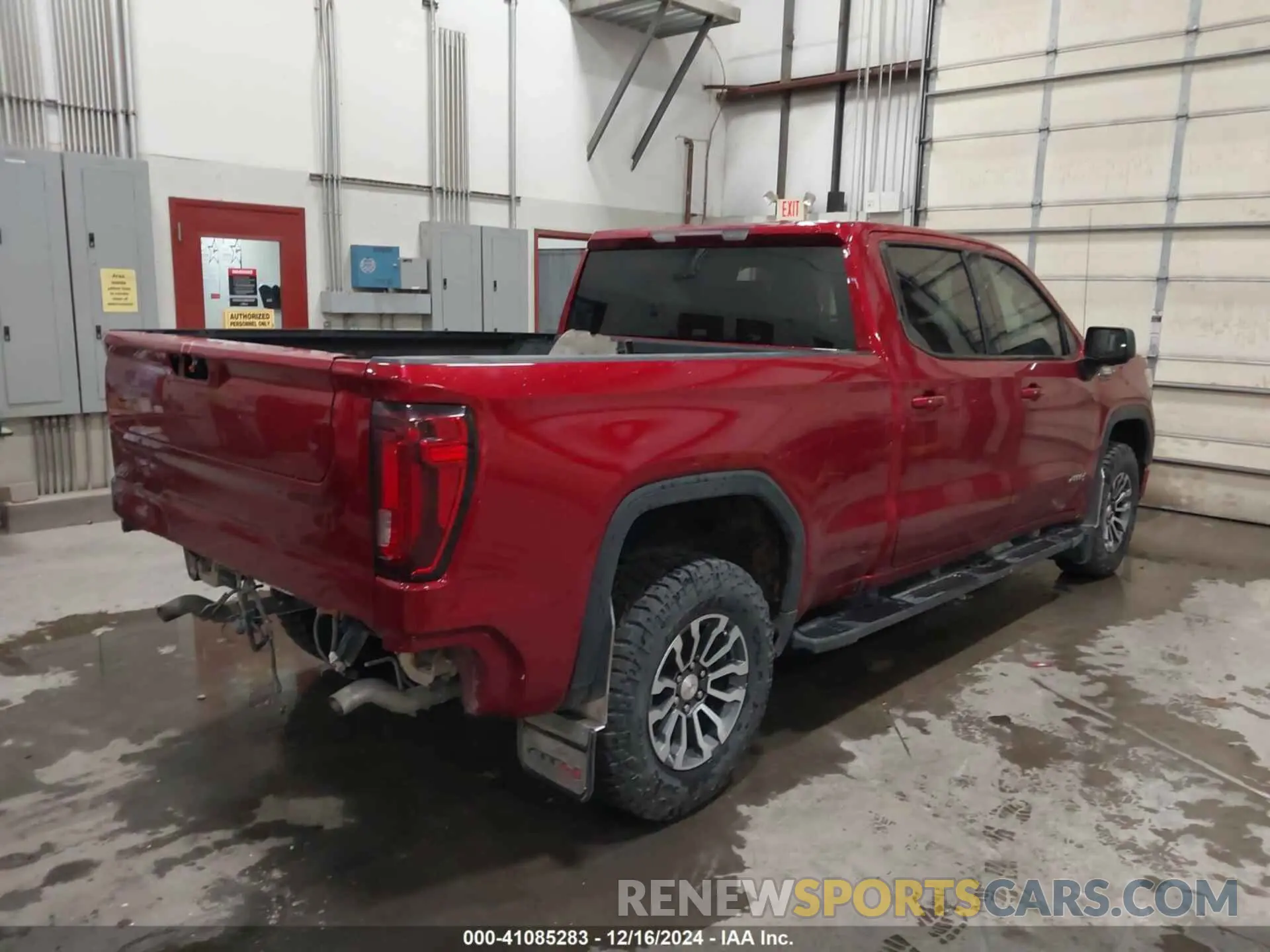 4 fotografías del automóvil dañado 1GTU9EET4MZ235607 GMC SIERRA 1500 2021