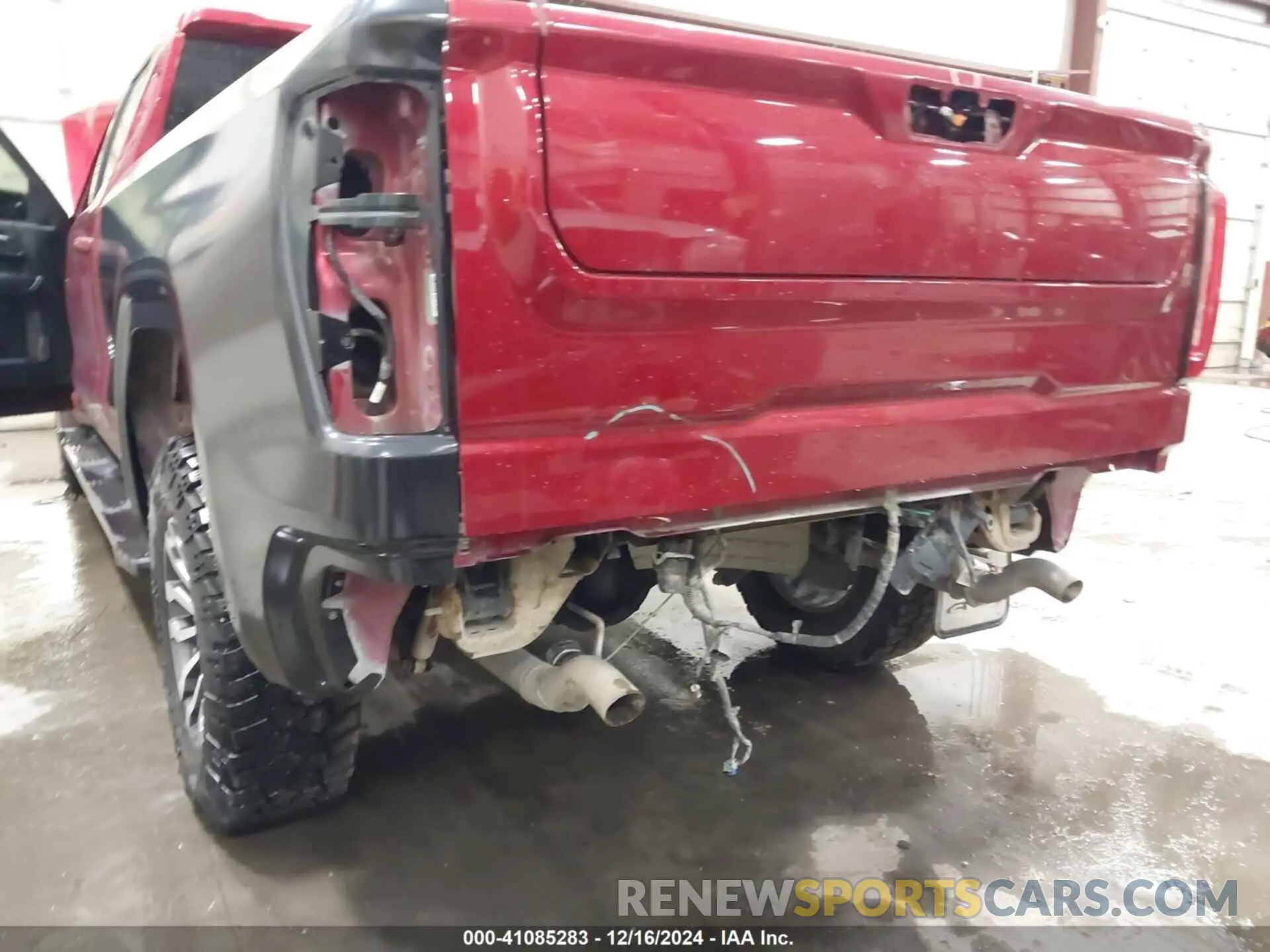 6 fotografías del automóvil dañado 1GTU9EET4MZ235607 GMC SIERRA 1500 2021