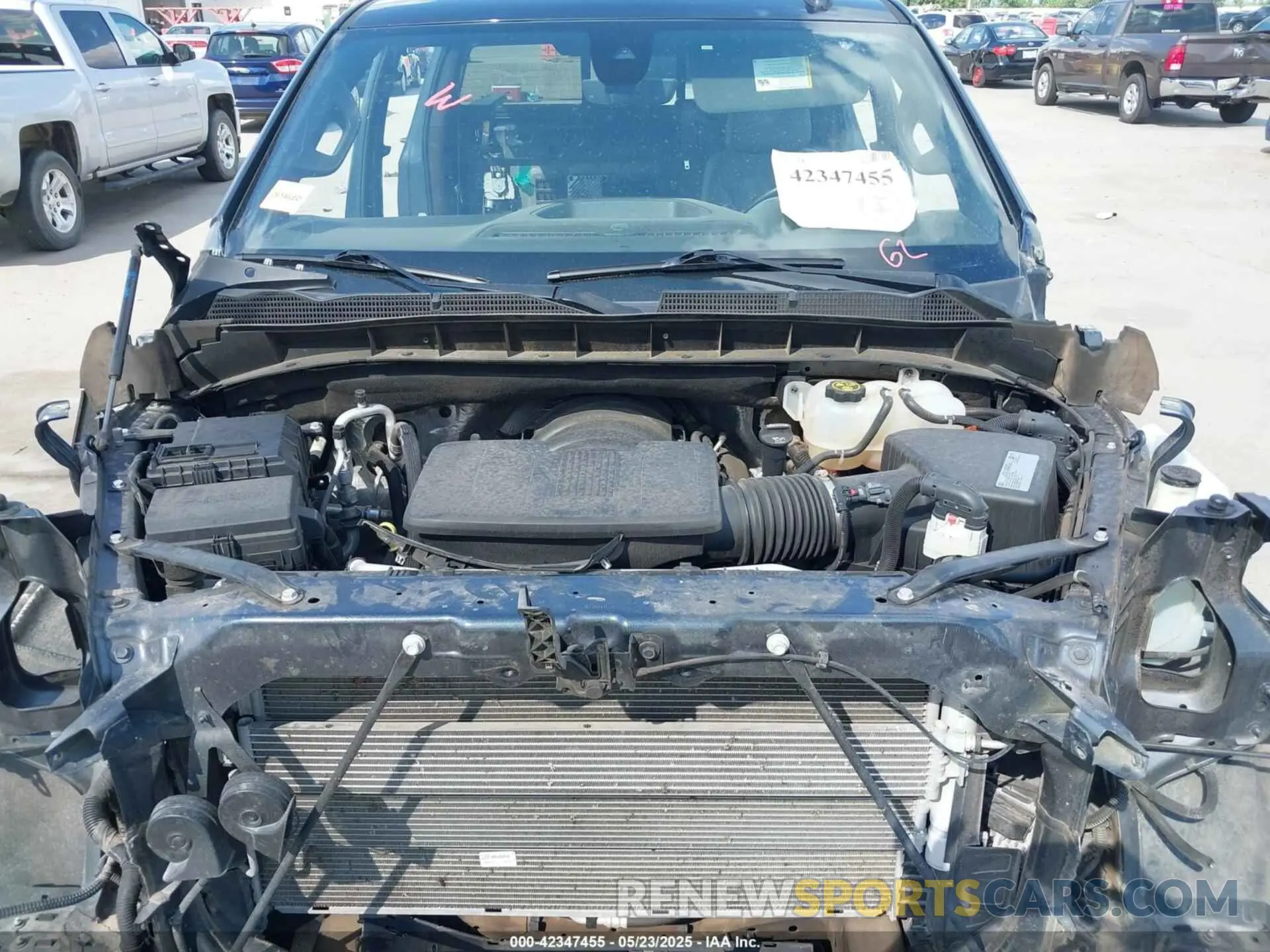 10 fotografías del automóvil dañado 1GTU9FEL7MZ303470 GMC SIERRA 1500 2021