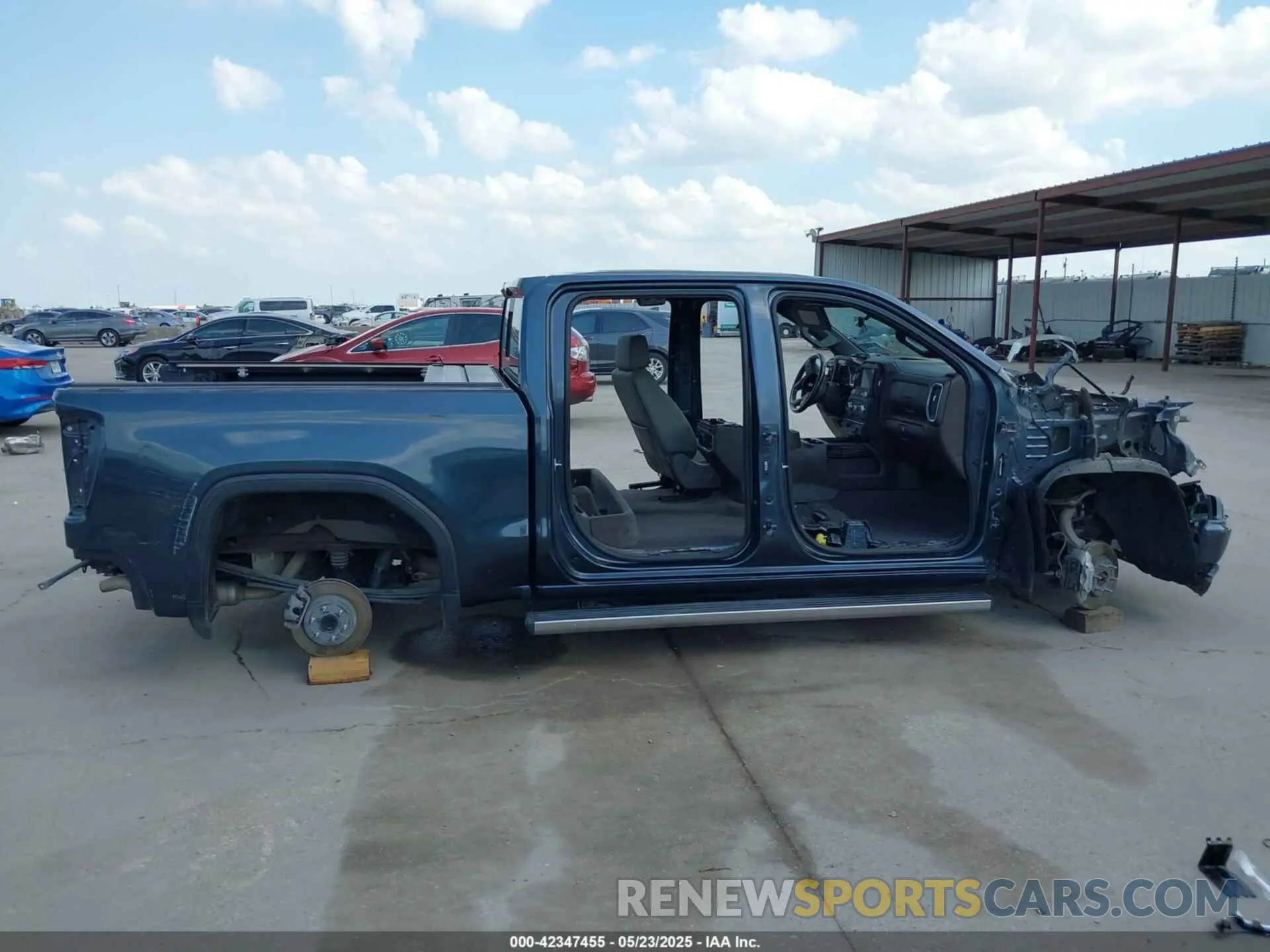 12 fotografías del automóvil dañado 1GTU9FEL7MZ303470 GMC SIERRA 1500 2021