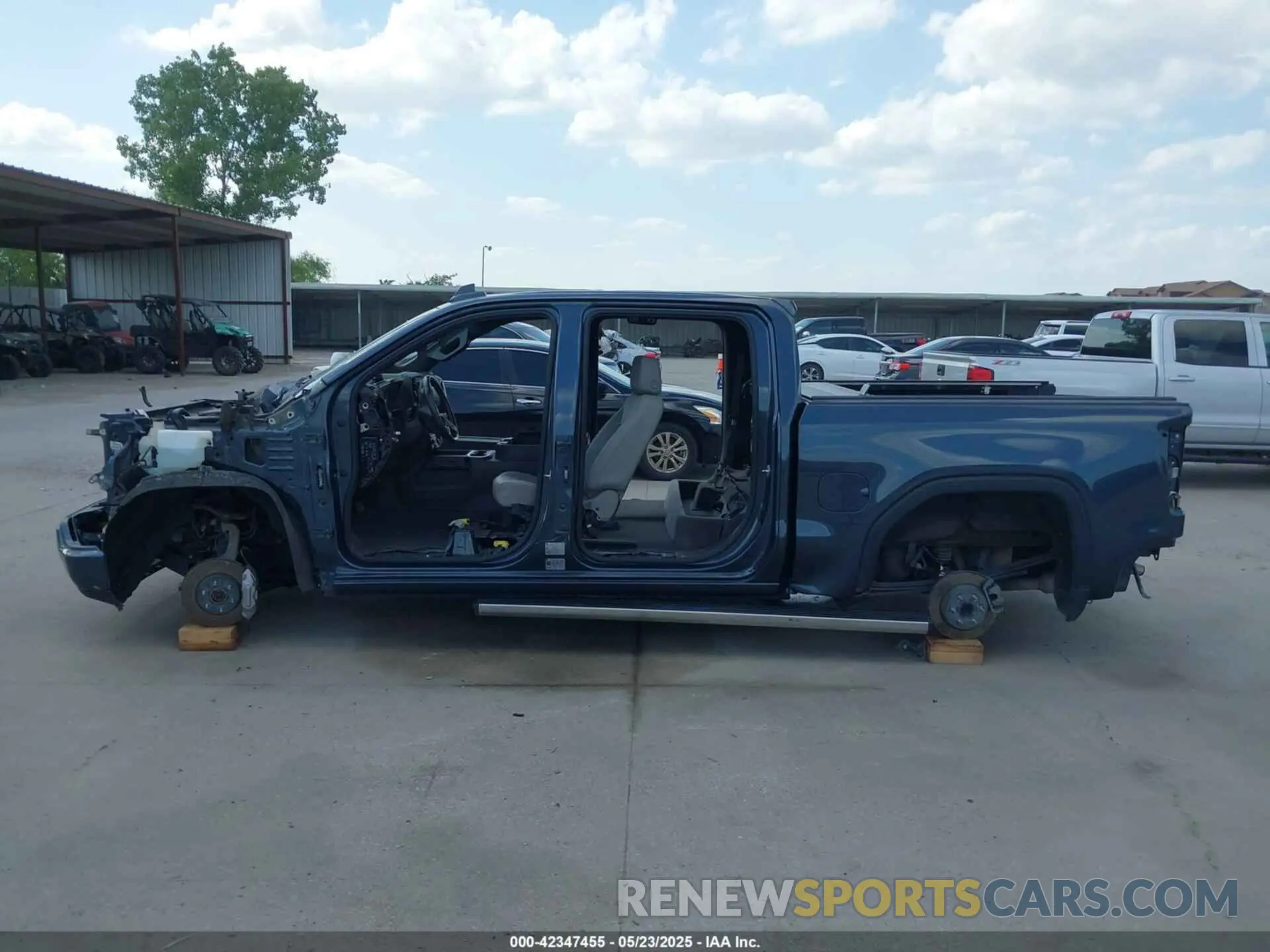 13 fotografías del automóvil dañado 1GTU9FEL7MZ303470 GMC SIERRA 1500 2021