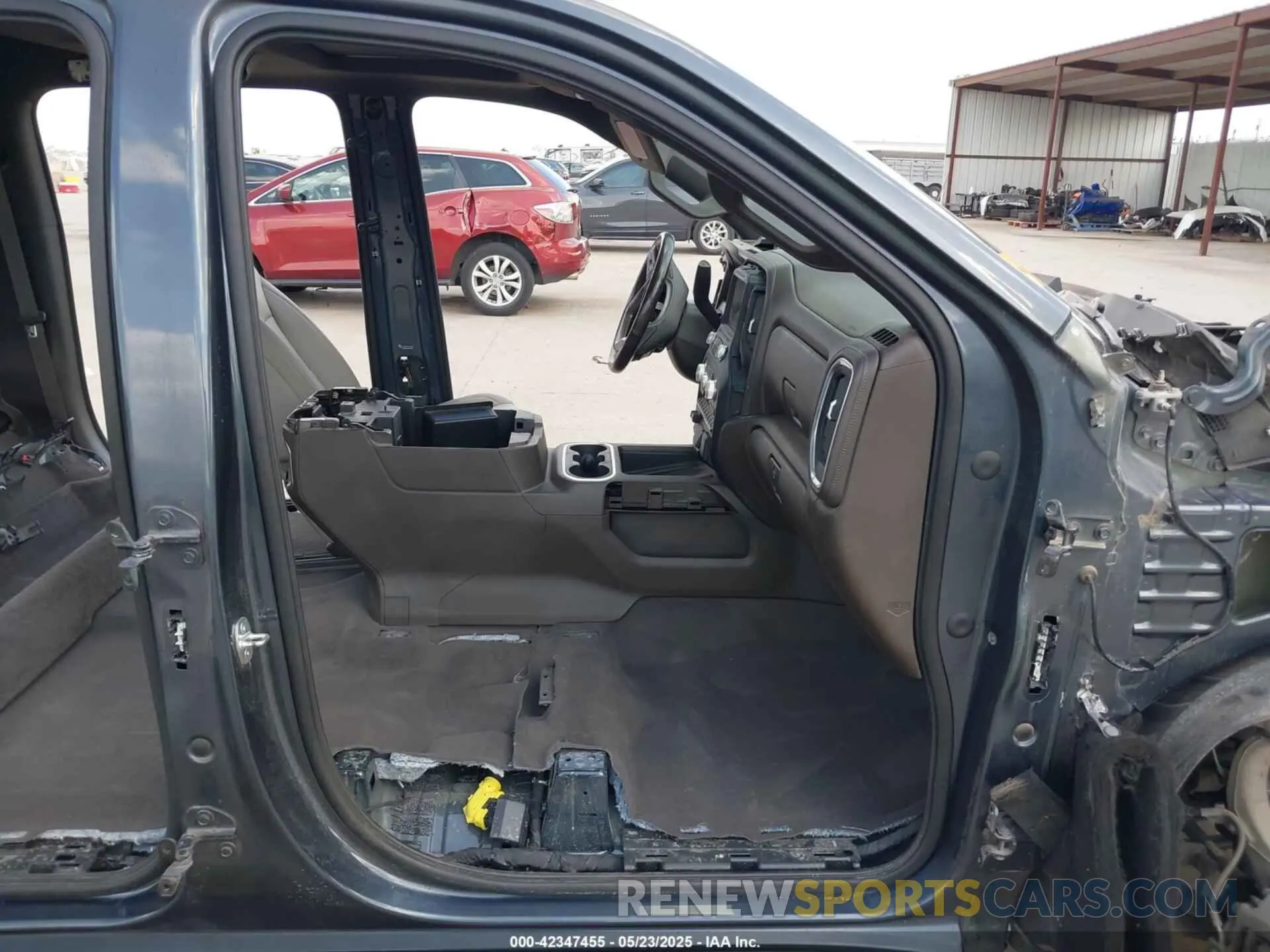 5 fotografías del automóvil dañado 1GTU9FEL7MZ303470 GMC SIERRA 1500 2021