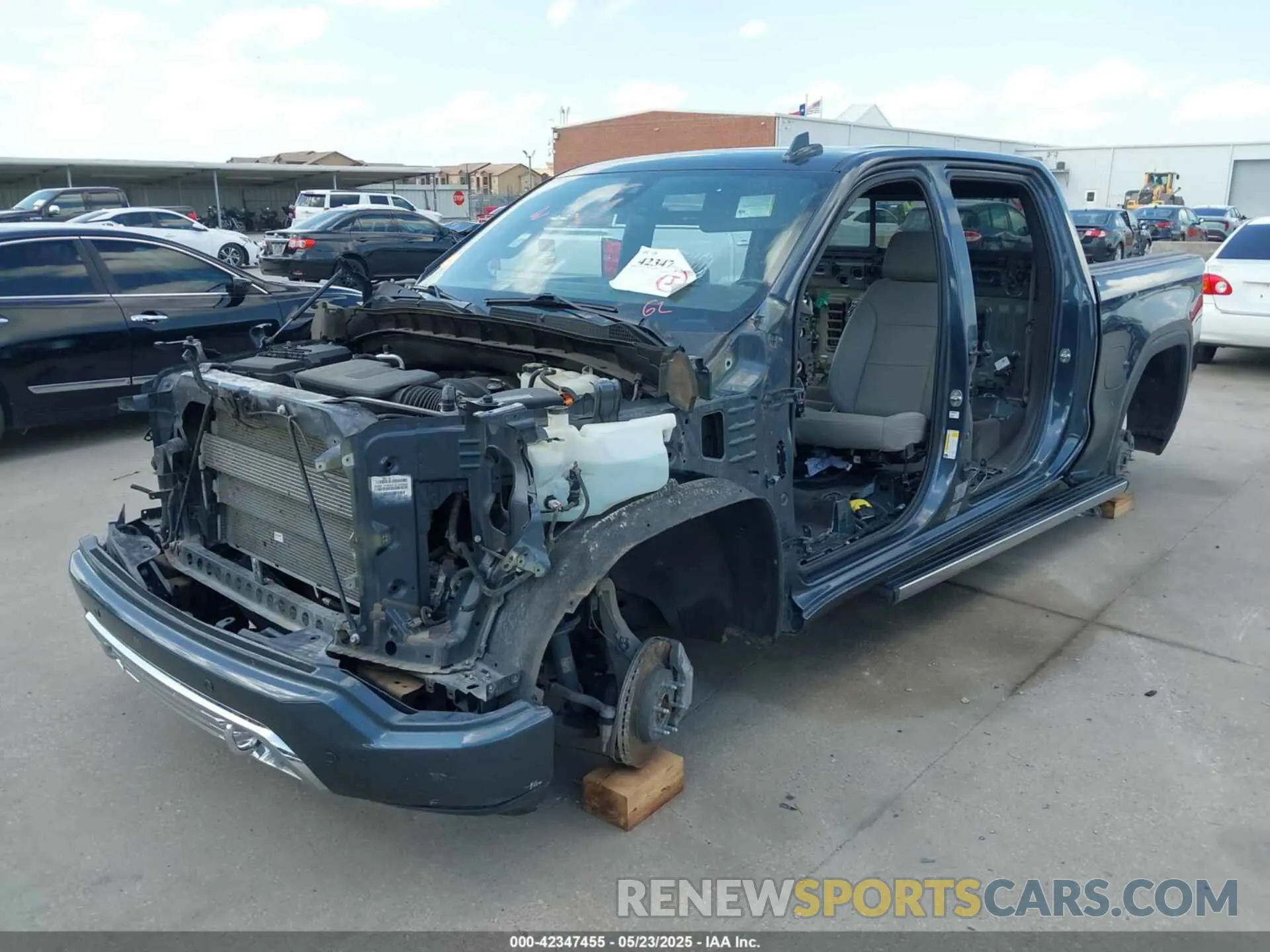 6 fotografías del automóvil dañado 1GTU9FEL7MZ303470 GMC SIERRA 1500 2021