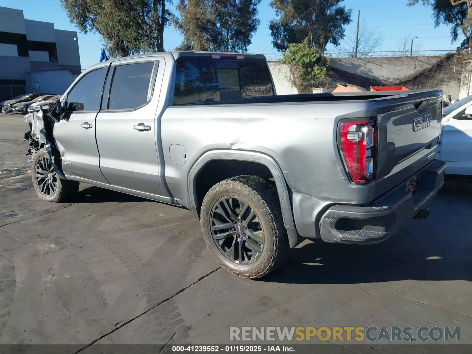 3 fotografías del automóvil dañado 3GTP8CED9MG179774 GMC SIERRA 1500 2021