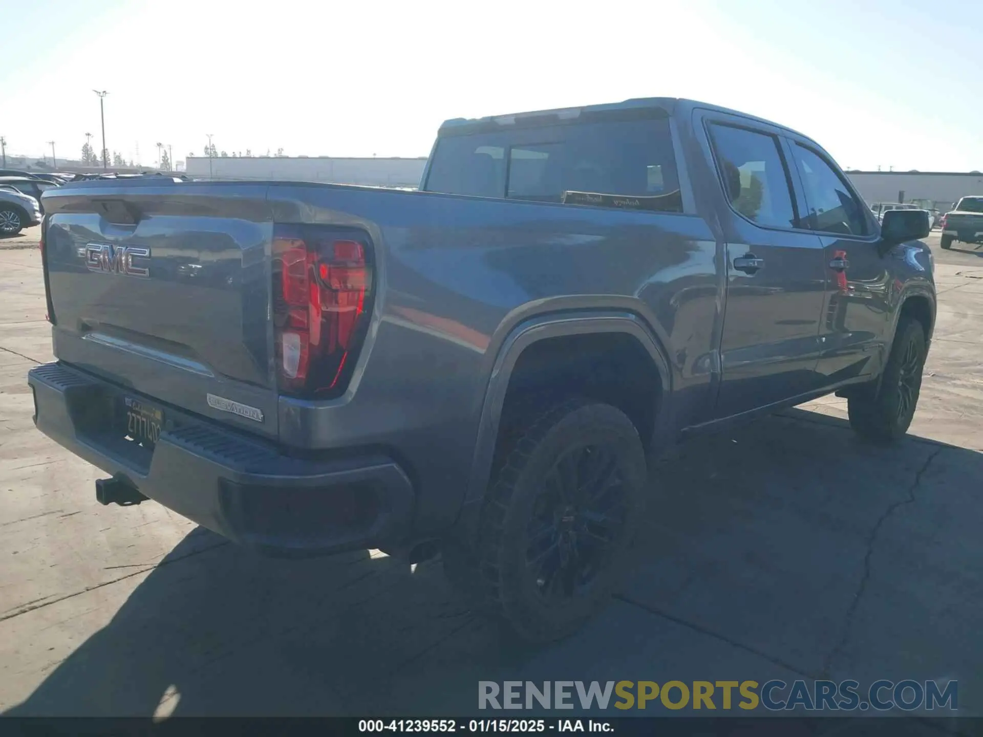 4 fotografías del automóvil dañado 3GTP8CED9MG179774 GMC SIERRA 1500 2021