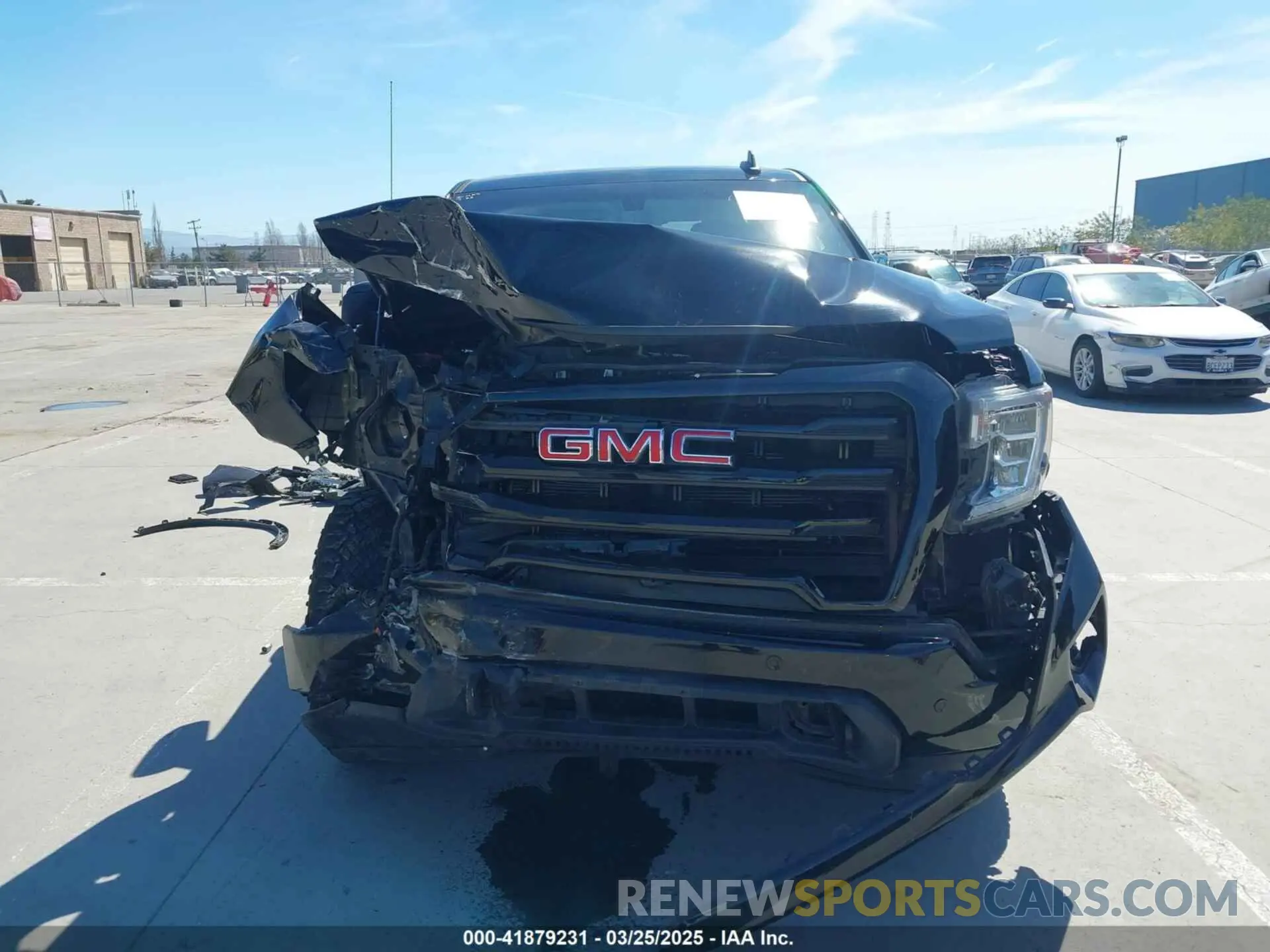 12 fotografías del automóvil dañado 3GTP8CET8MG126474 GMC SIERRA 1500 2021