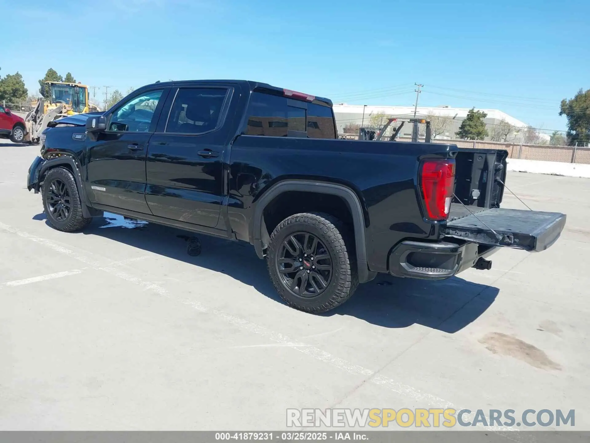 3 fotografías del automóvil dañado 3GTP8CET8MG126474 GMC SIERRA 1500 2021