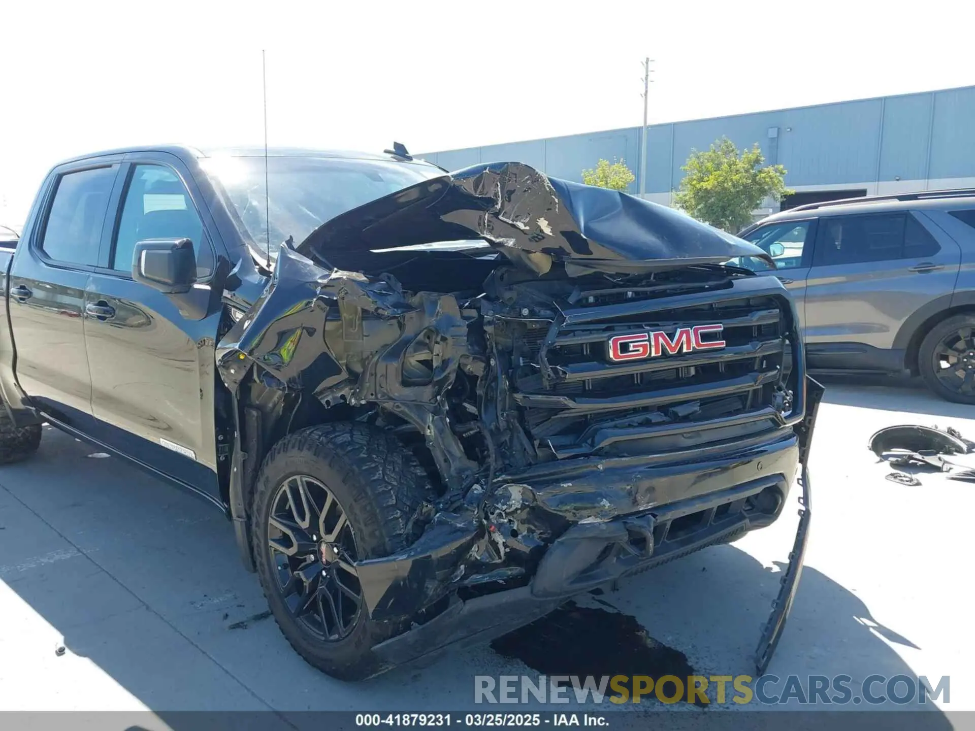 6 fotografías del automóvil dañado 3GTP8CET8MG126474 GMC SIERRA 1500 2021