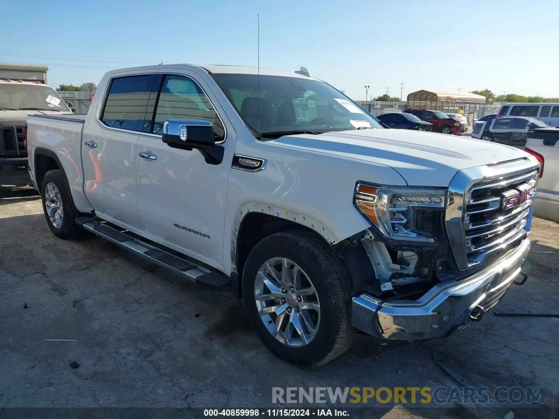 1 fotografías del automóvil dañado 3GTP8DED1MG220016 GMC SIERRA 1500 2021