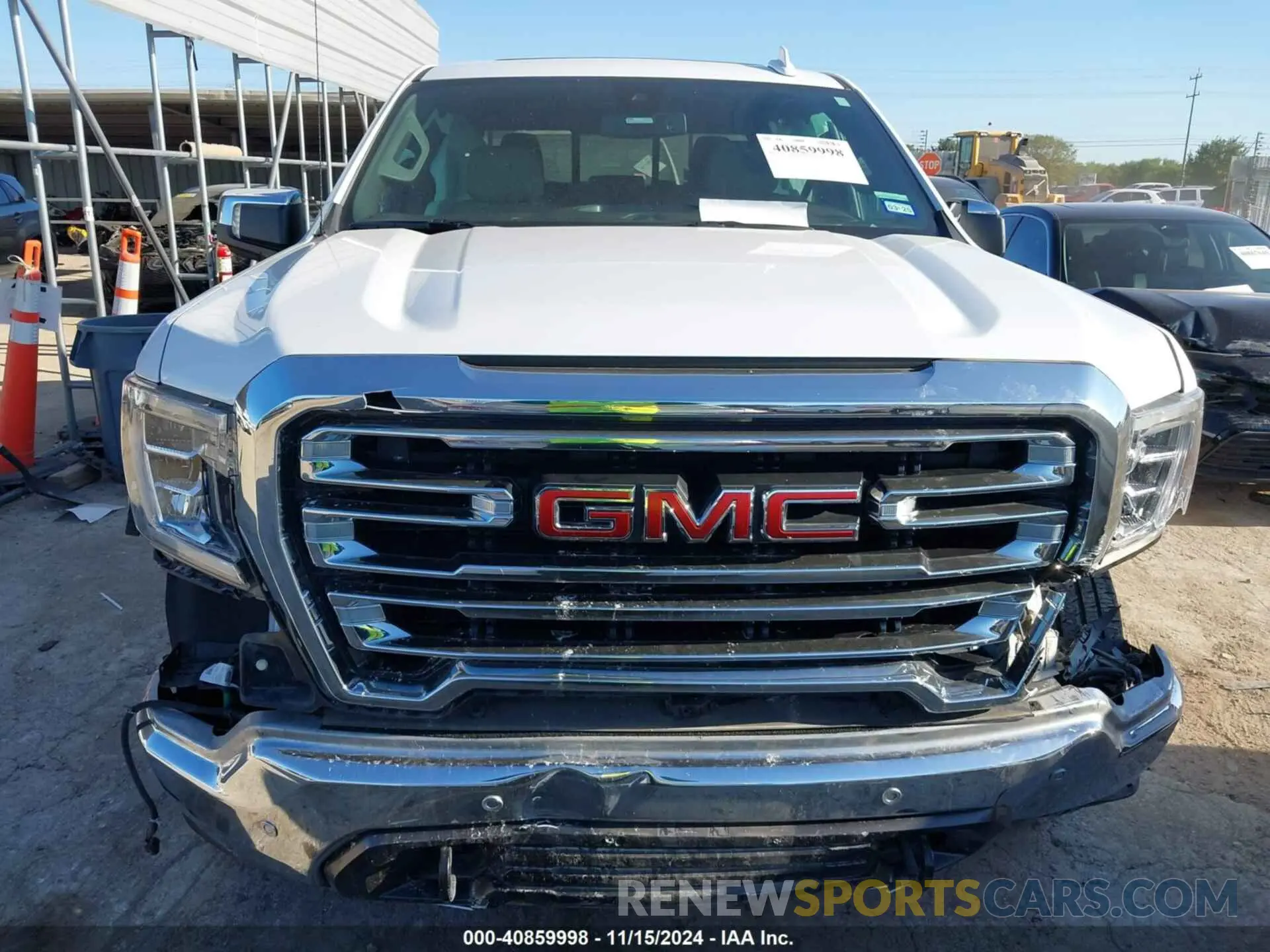 12 fotografías del automóvil dañado 3GTP8DED1MG220016 GMC SIERRA 1500 2021