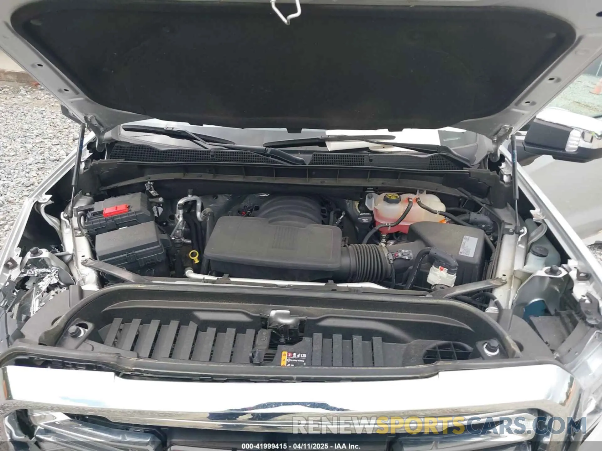 10 fotografías del automóvil dañado 3GTP8DED2MG434349 GMC SIERRA 1500 2021