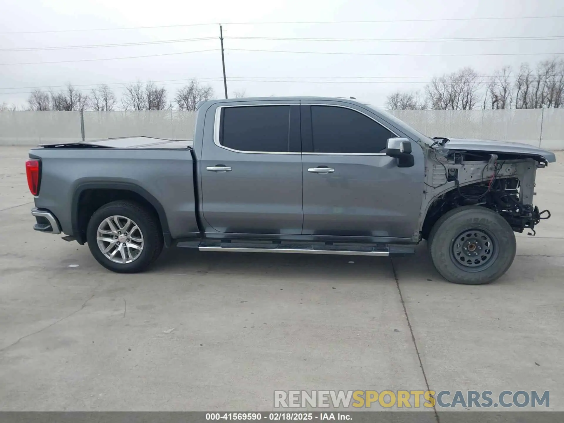 13 fotografías del automóvil dañado 3GTP8DED3MG401795 GMC SIERRA 1500 2021