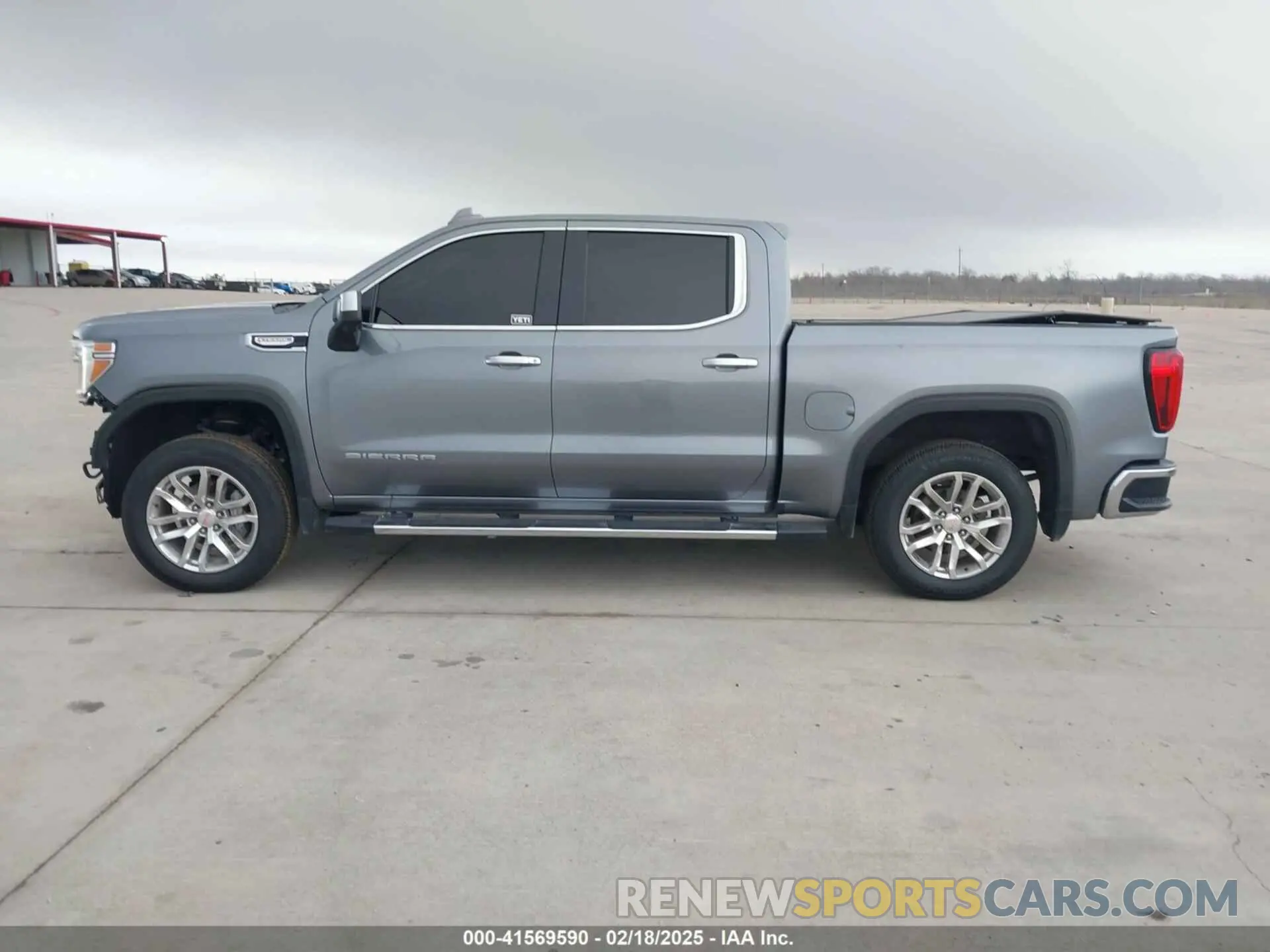 14 fotografías del automóvil dañado 3GTP8DED3MG401795 GMC SIERRA 1500 2021
