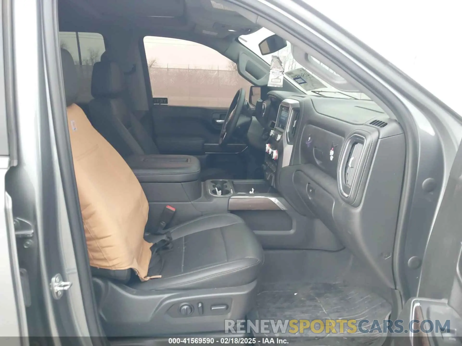 5 fotografías del automóvil dañado 3GTP8DED3MG401795 GMC SIERRA 1500 2021
