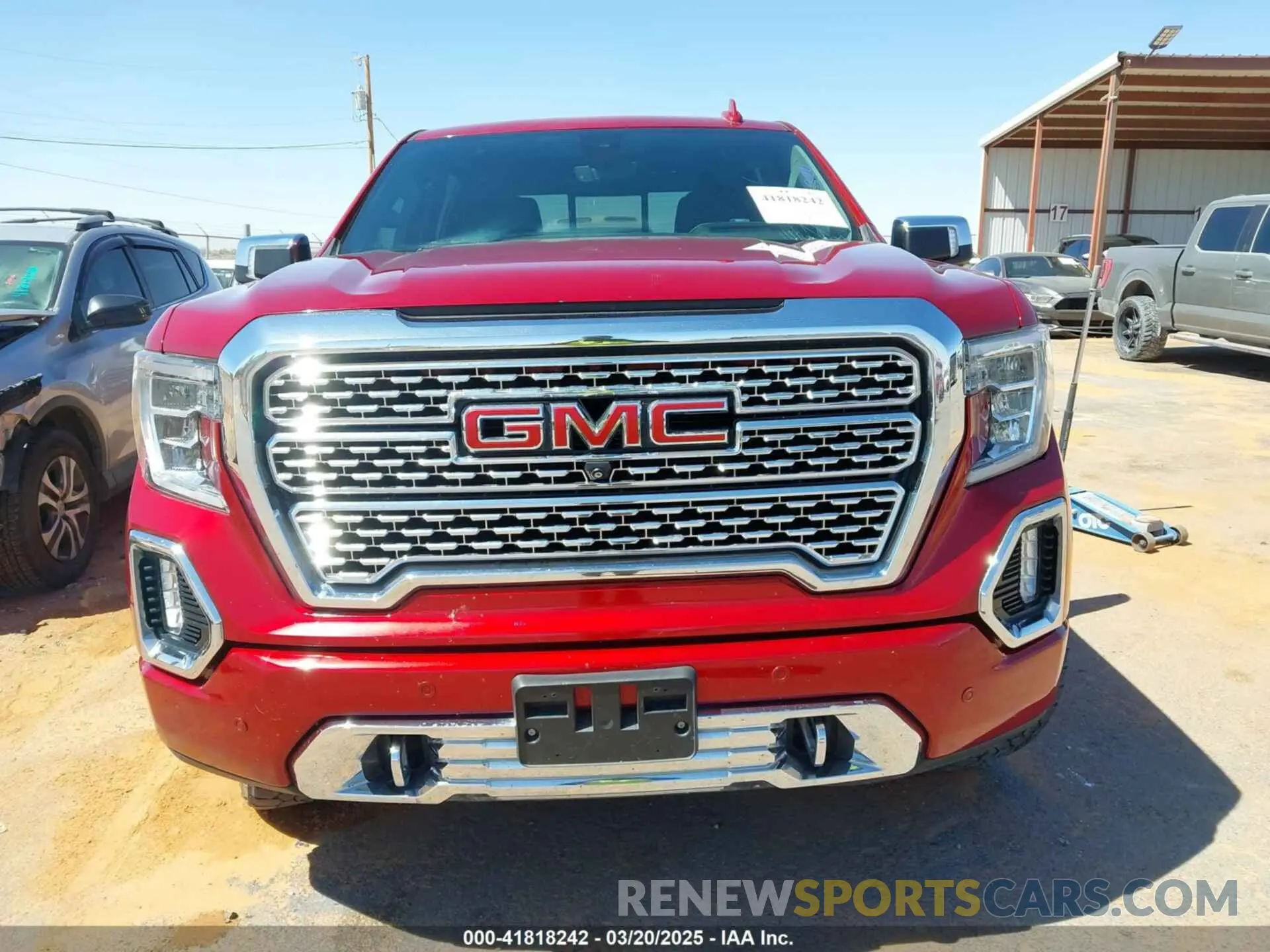 12 fotografías del automóvil dañado 3GTP8FED8MG205752 GMC SIERRA 1500 2021