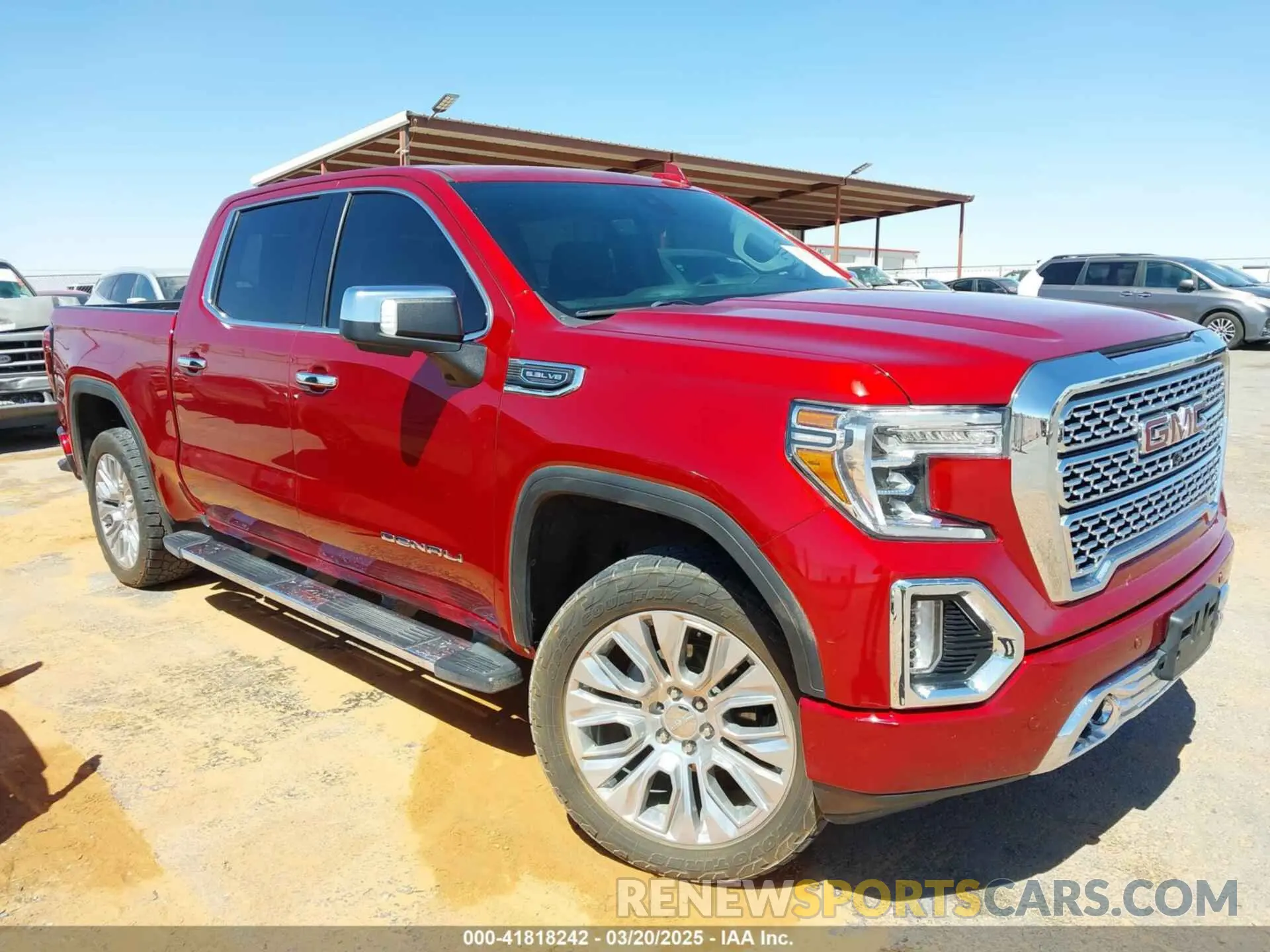 13 fotografías del automóvil dañado 3GTP8FED8MG205752 GMC SIERRA 1500 2021