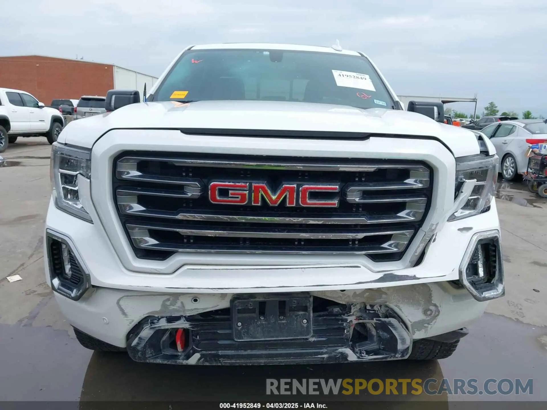 19 fotografías del automóvil dañado 3GTP9EED0MG239885 GMC SIERRA 1500 2021